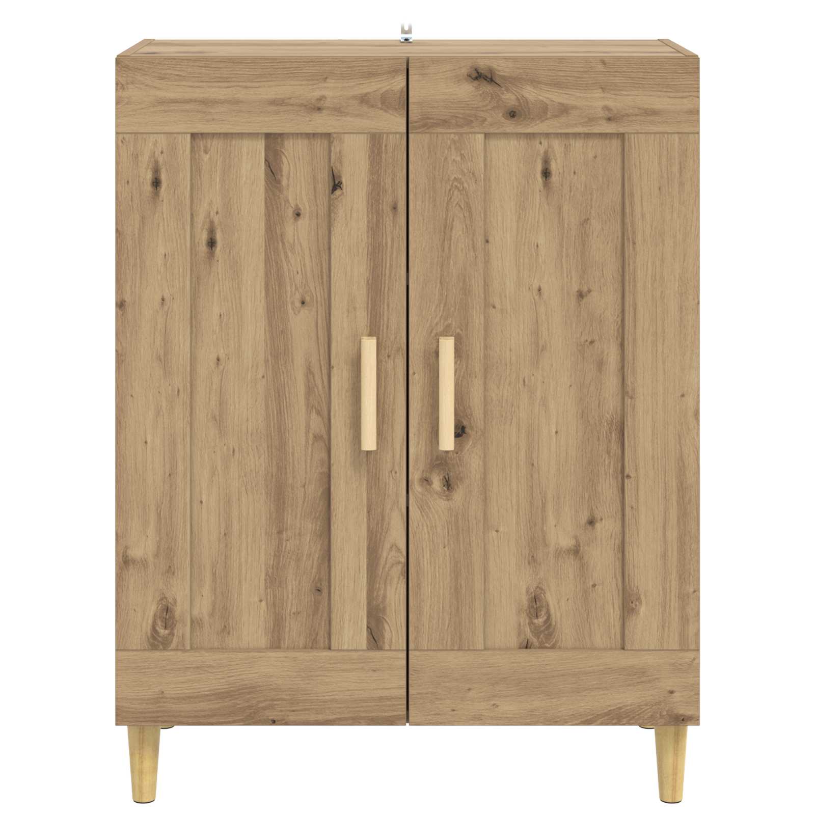 vidaXL Bufet Dąb artisan 69,5 x 34 x 90 cm Drewno inżynieryjne