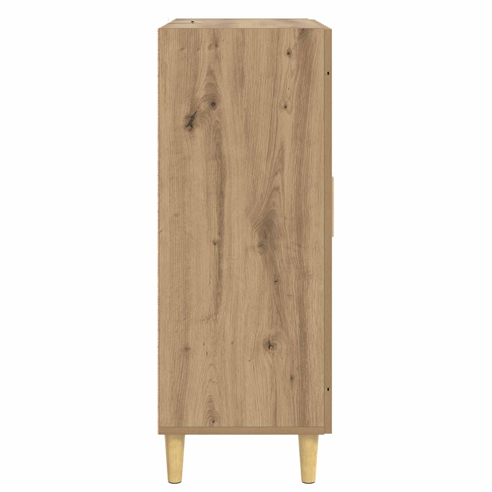 vidaXL Bufet Dąb artisan 69,5 x 34 x 90 cm Drewno inżynieryjne