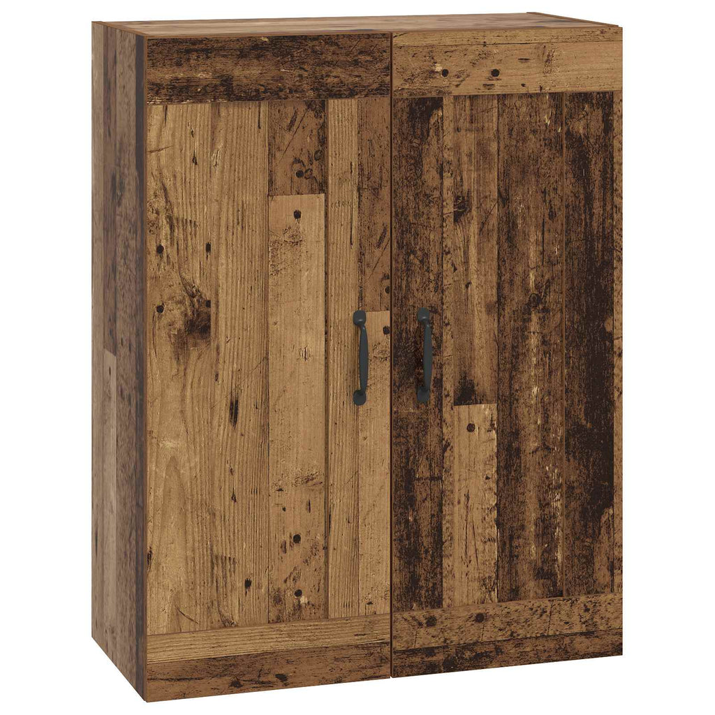 vidaXL Szafka ścienna Stare drewno 69,5 x 34 x 90 cm