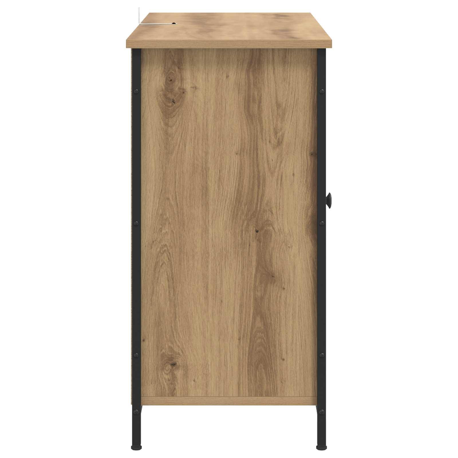 vidaXL Bufet Dąb artisan 100 x 35 x 70 cm Drewno inżynieryjne
