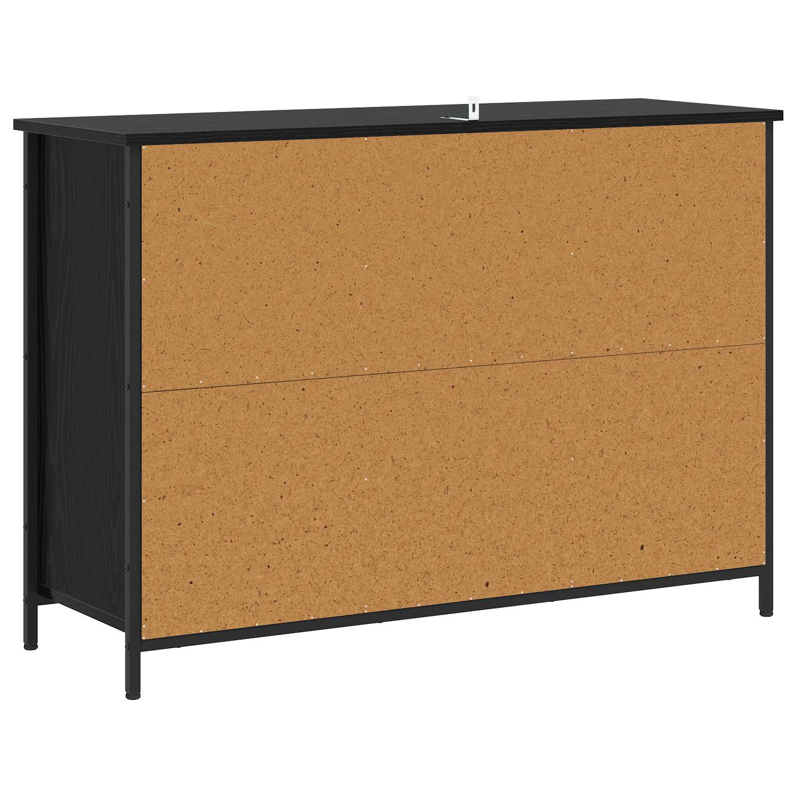vidaXL Bufet Czarny dąb 100 x 35 x 70 cm Drewno inżynieryjne