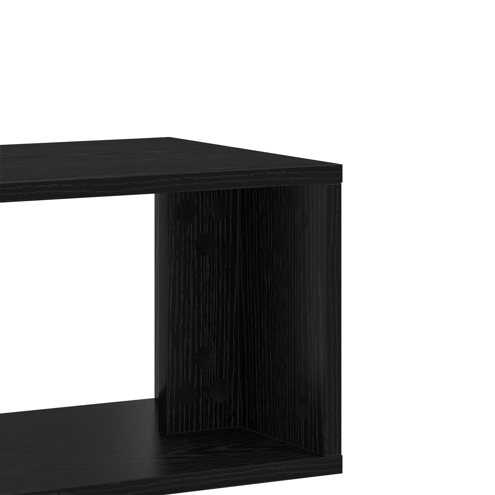 vidaXL Szafka pod telewizor 100 x 30 x 50 cm Czarny dąb