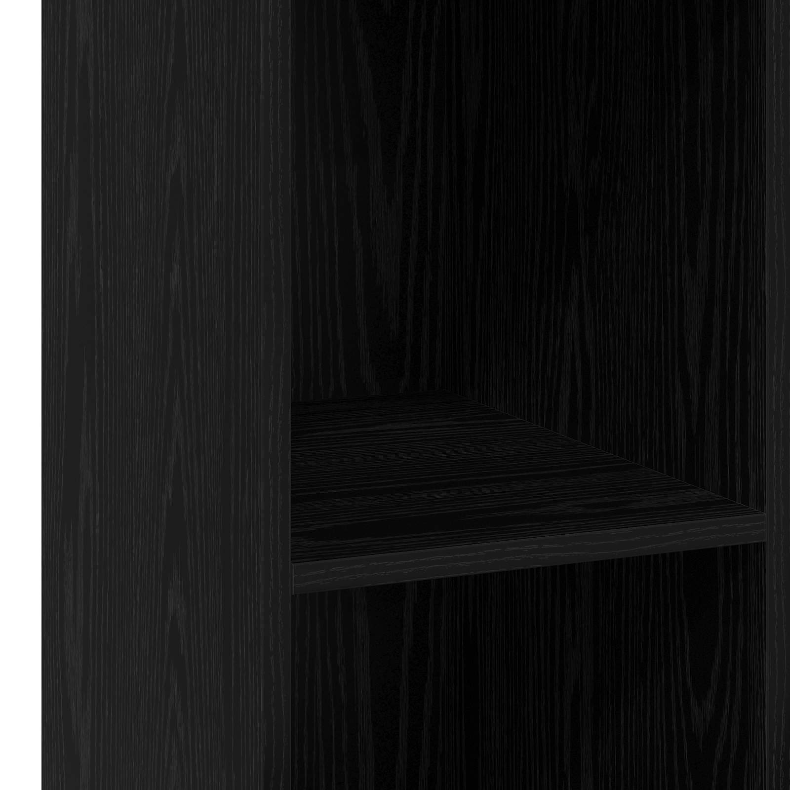 vidaXL Bufet Czarny dąb 30 x 41 x 93 cm Drewno inżynieryjne