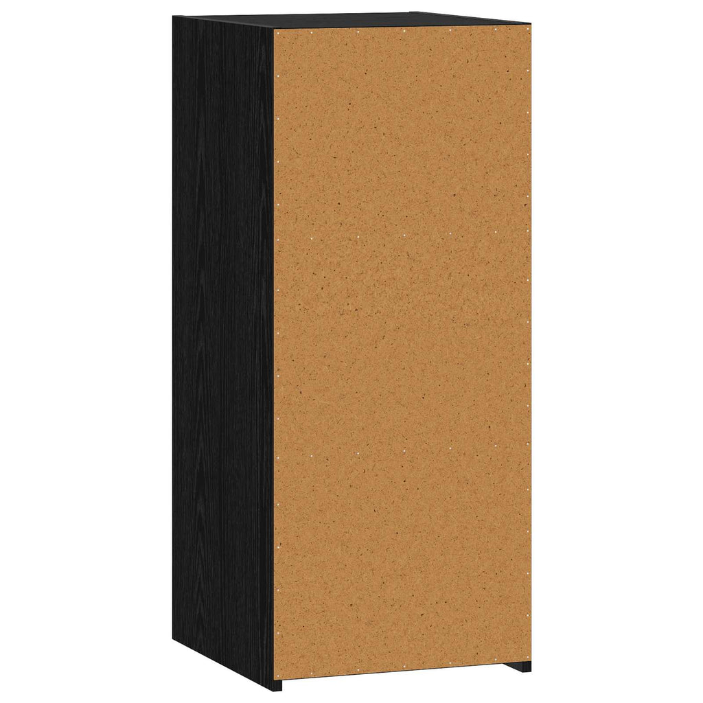 vidaXL Bufet Czarny dąb 40 x 41 x 93 cm Drewno inżynieryjne