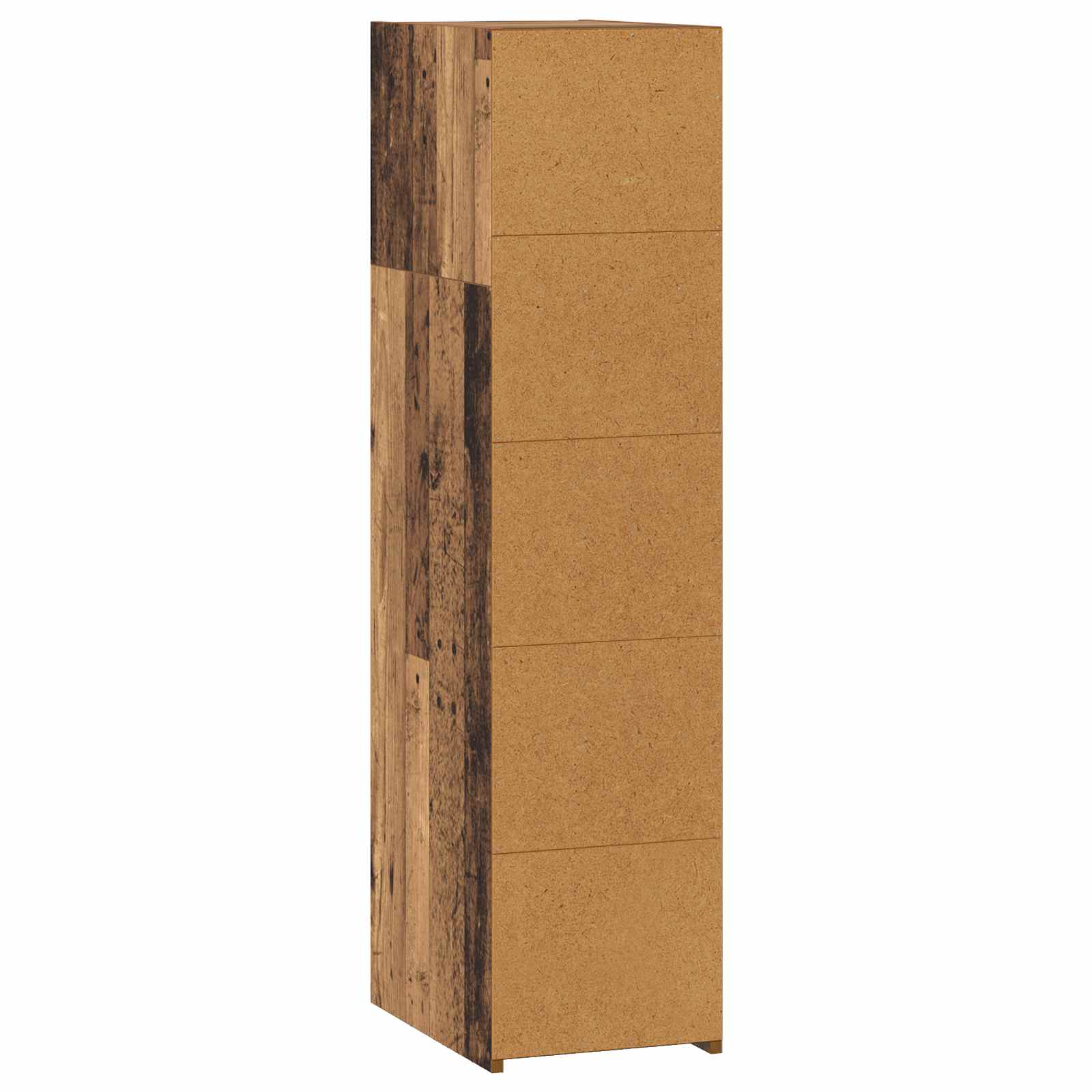 vidaXL Highboard Stare drewno 30 x 41 x 124 cm Drewno inżynieryjne