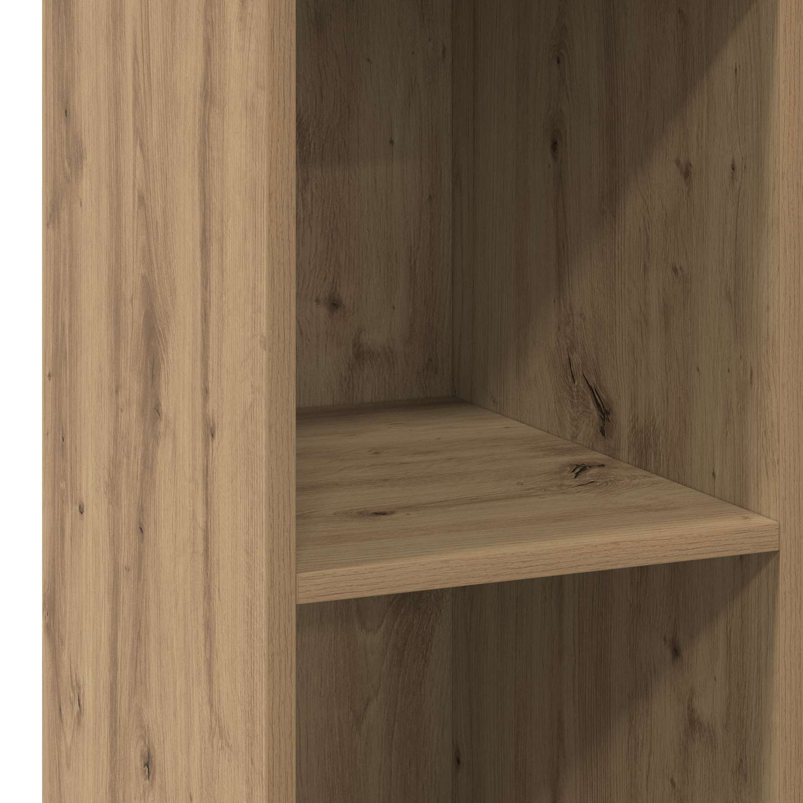 vidaXL Highboard Dąb artisan 30 x 41 x 124 cm Drewno inżynieryjne