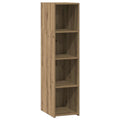 vidaXL Highboard Dąb artisan 30 x 41 x 124 cm Drewno inżynieryjne