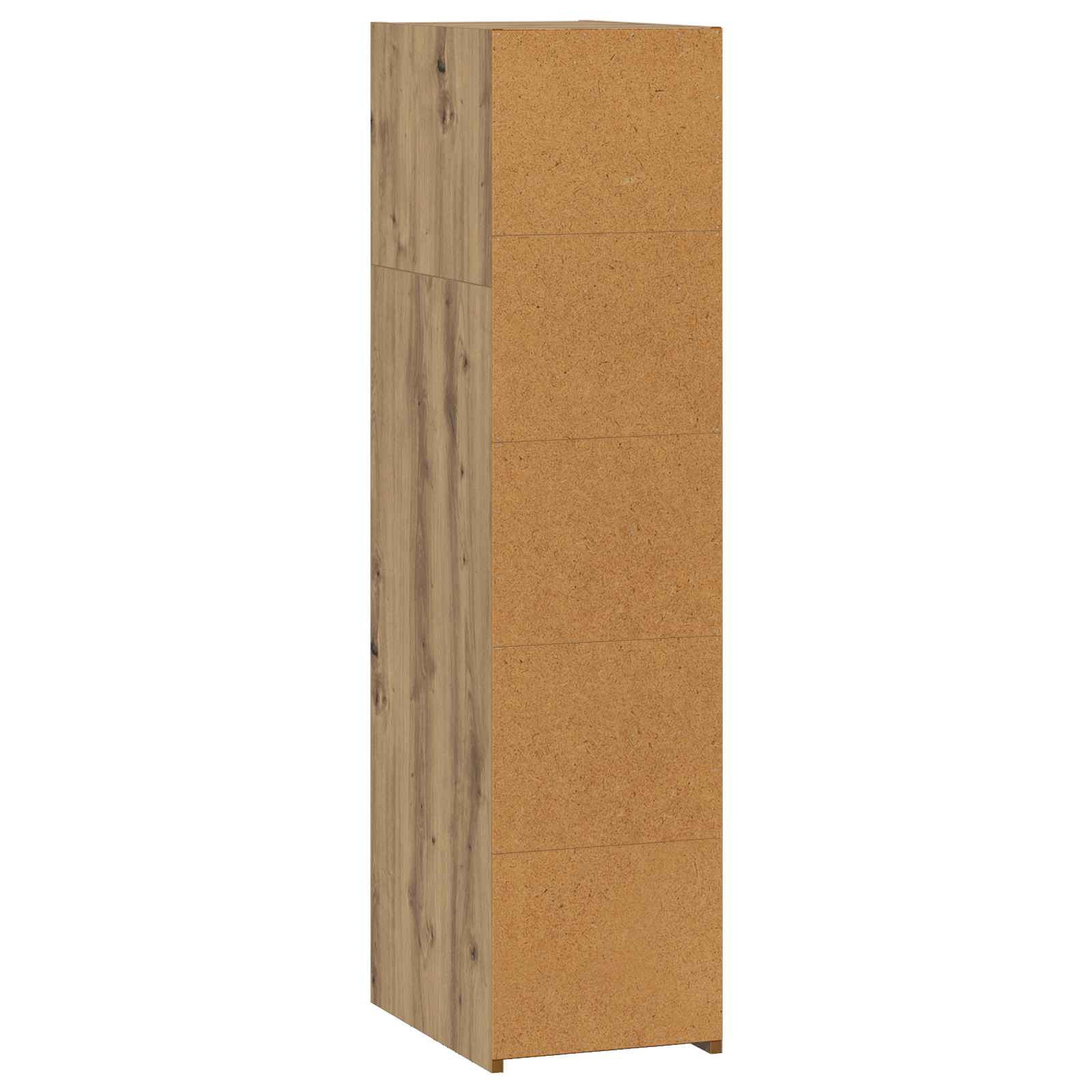 vidaXL Highboard Dąb artisan 30 x 41 x 124 cm Drewno inżynieryjne