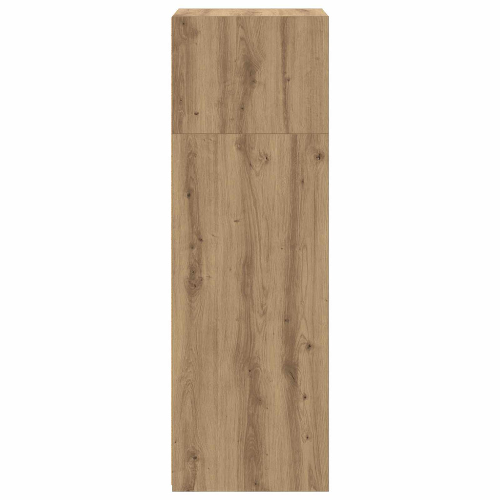 vidaXL Highboard Dąb artisan 50 x 41 x 124 cm Drewno inżynieryjne