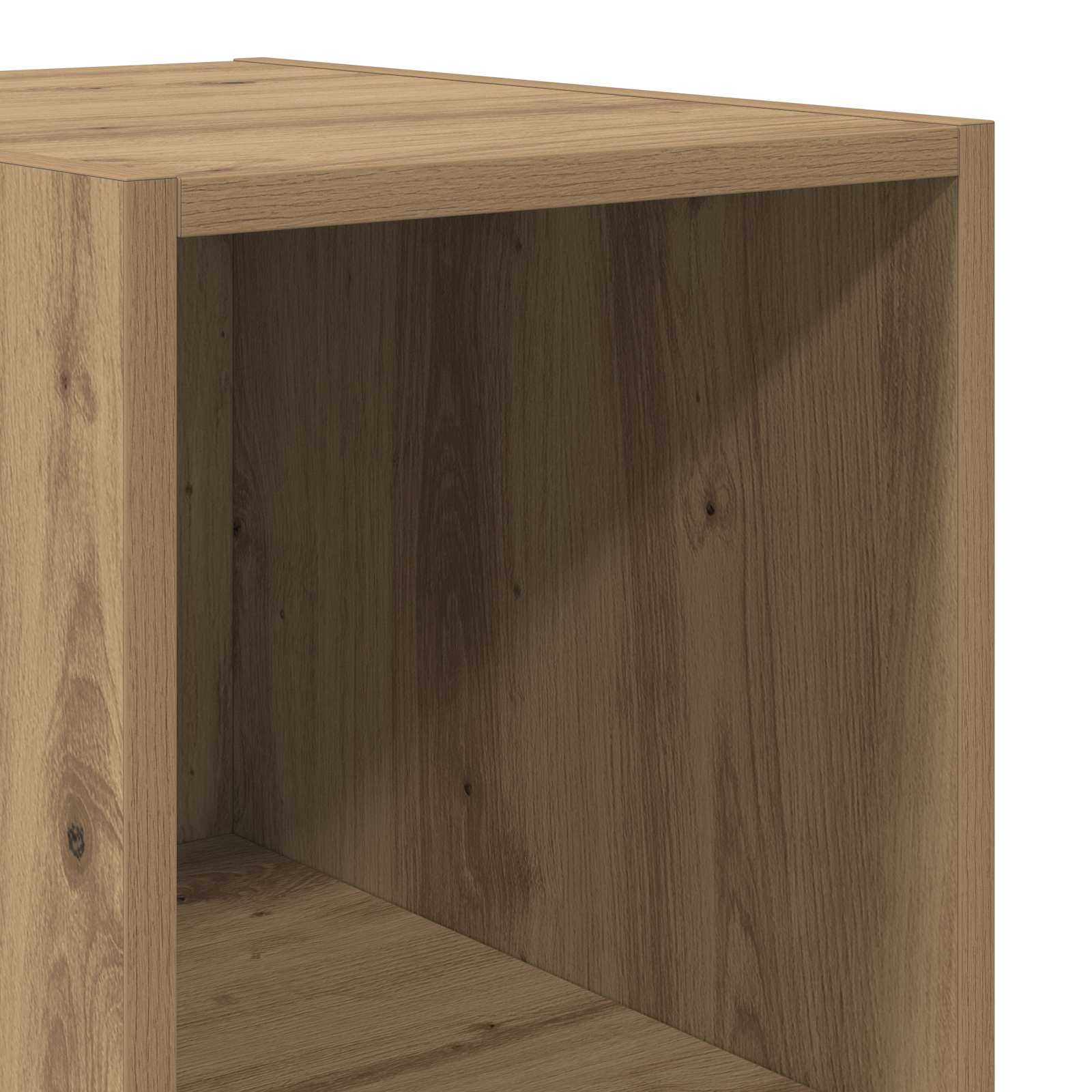 vidaXL Highboard Dąb artisan 30 x 41 x 185 cm Drewno inżynieryjne