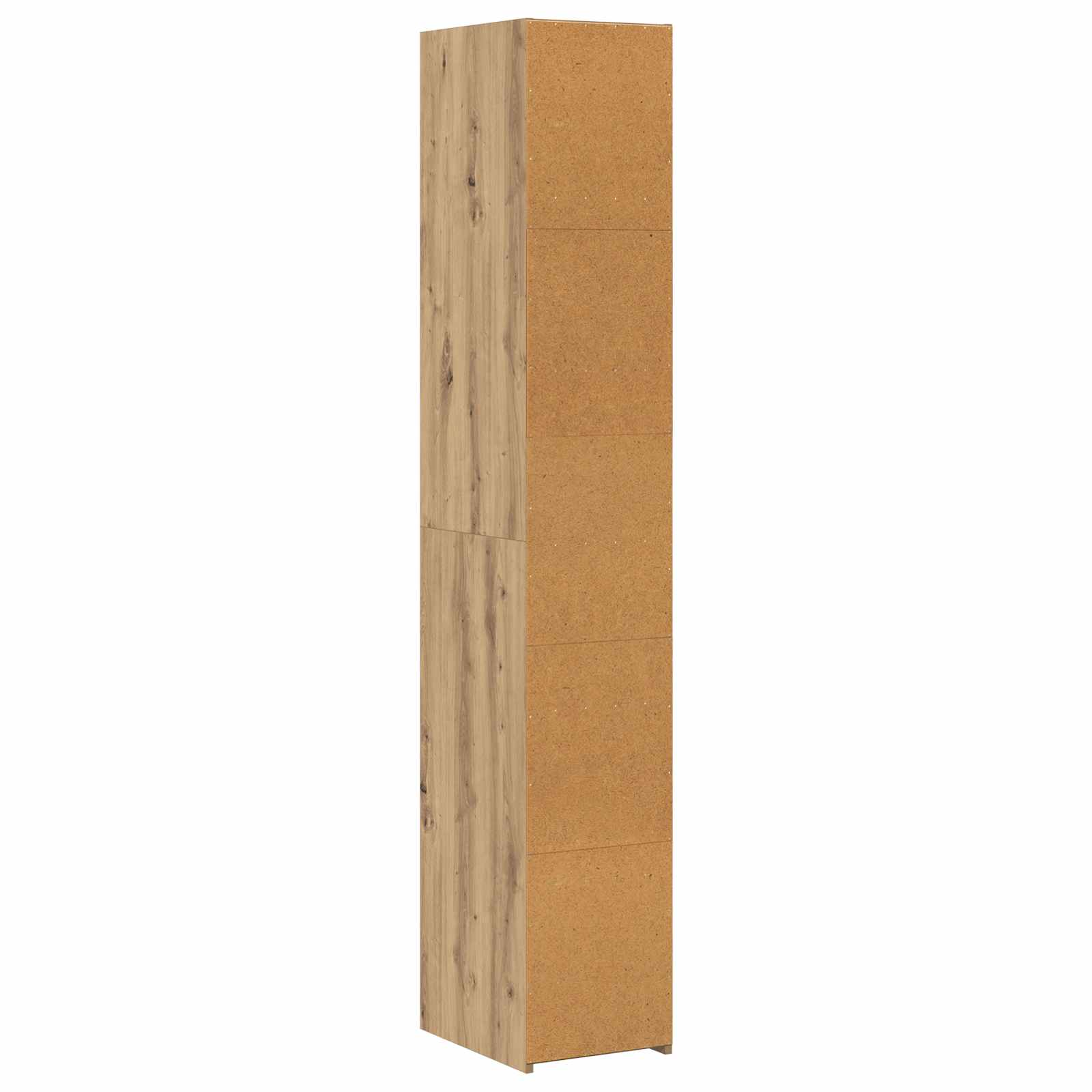 vidaXL Highboard Dąb artisan 30 x 41 x 185 cm Drewno inżynieryjne