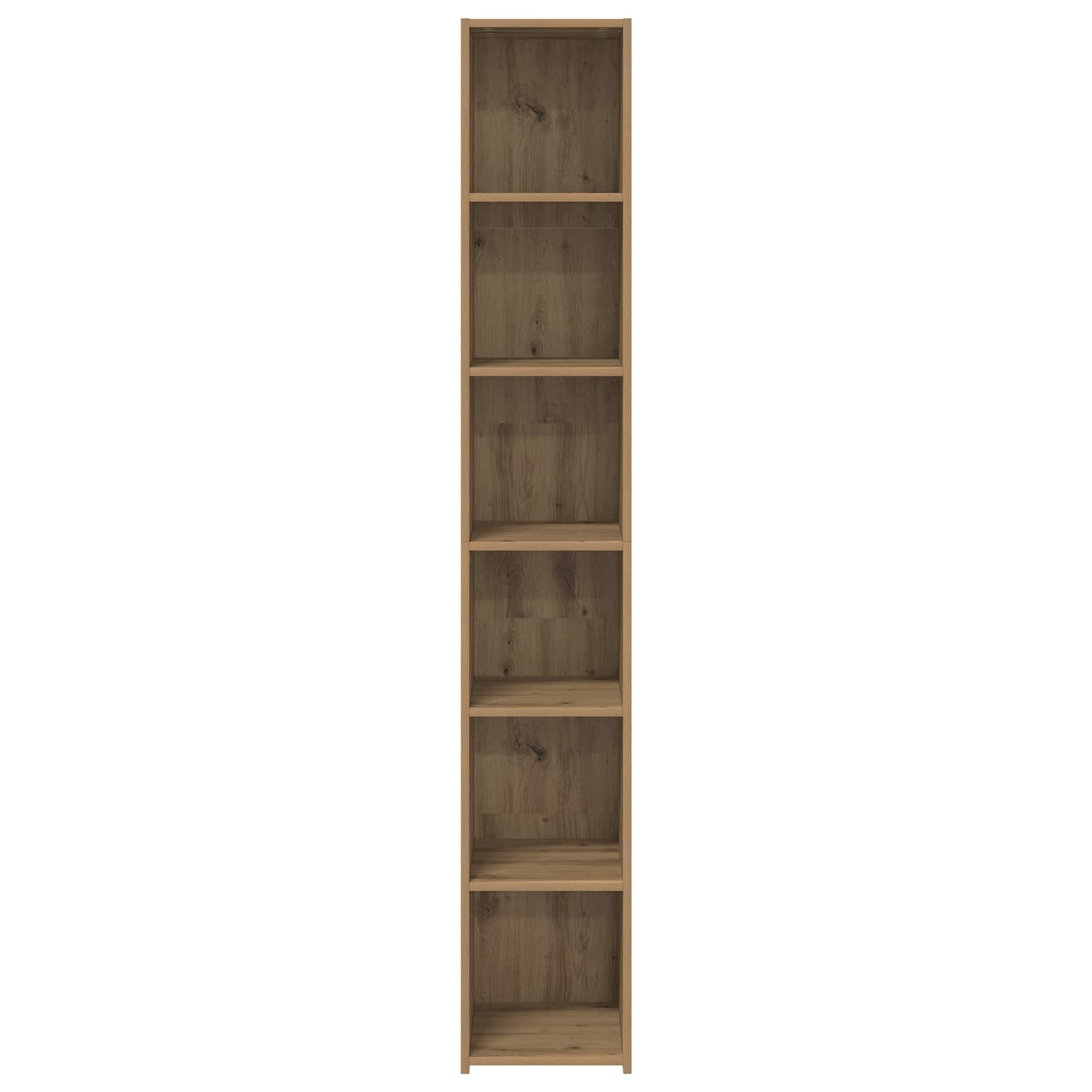 vidaXL Highboard Dąb artisan 30 x 41 x 185 cm Drewno inżynieryjne