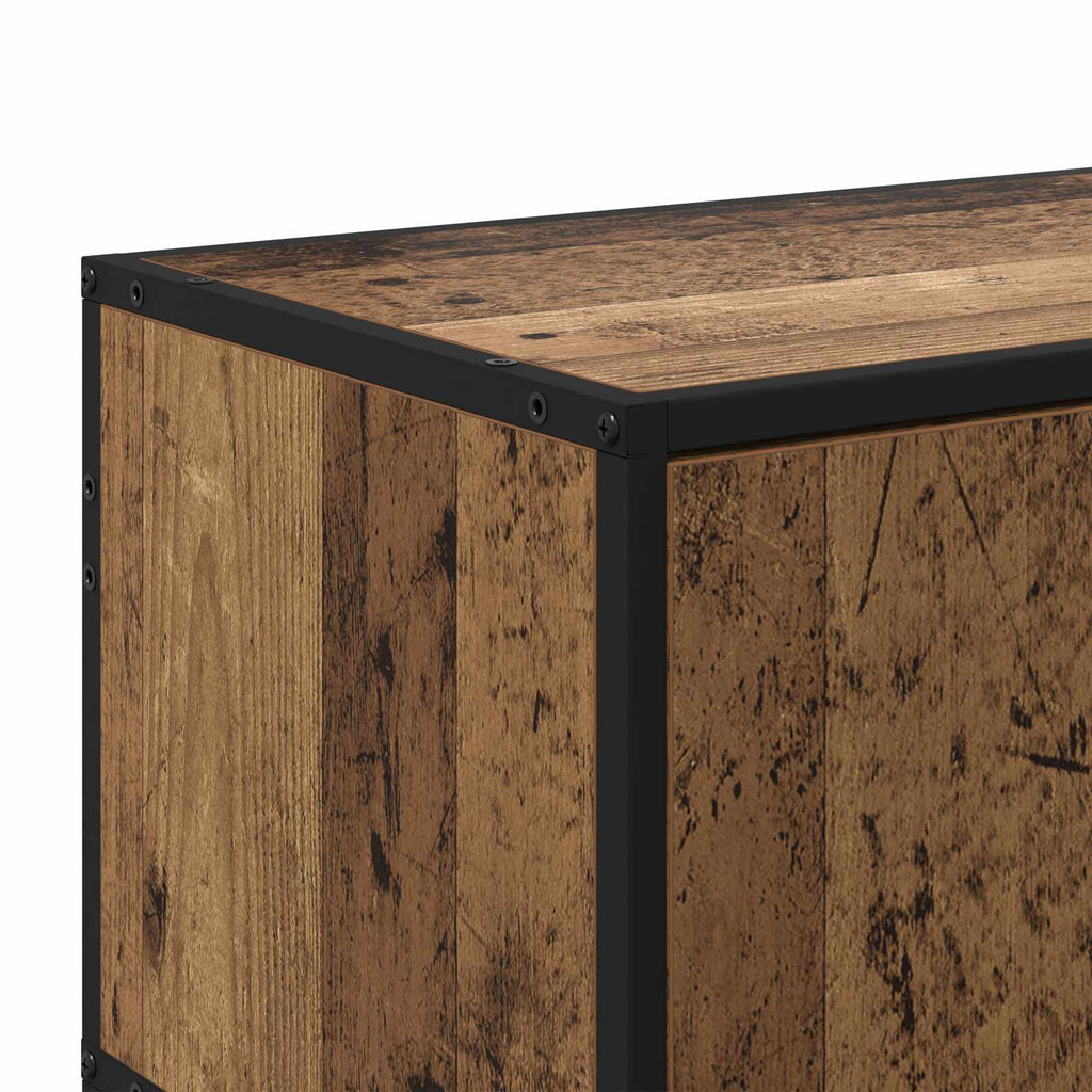 vidaXL Szafka pod telewizor 80 x 34,5 x 40 cm Stare drewno