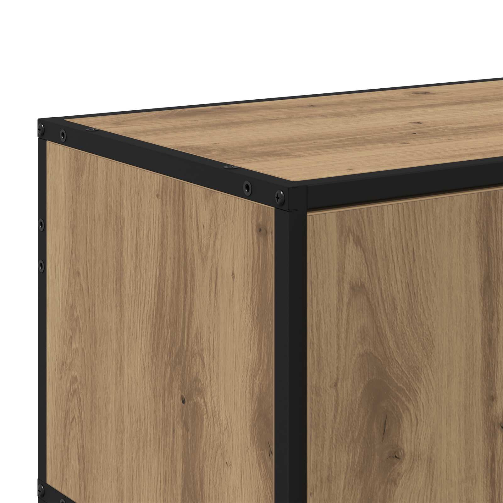 vidaXL Szafka pod telewizor 80 x 34,5 x 40 cm Dąb artisan