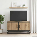 vidaXL Szafka pod telewizor 80 x 34,5 x 40 cm Dąb artisan