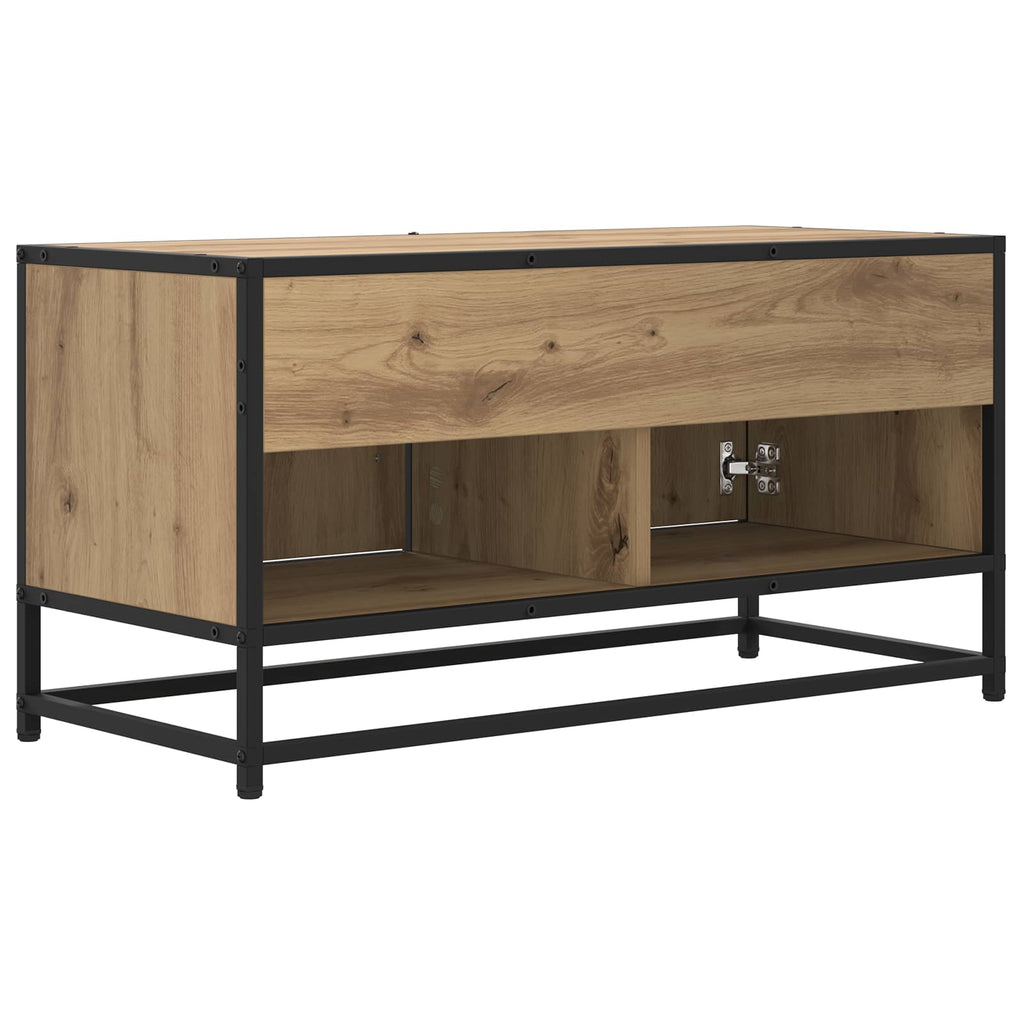 vidaXL Szafka pod telewizor 80 x 34,5 x 40 cm Dąb artisan