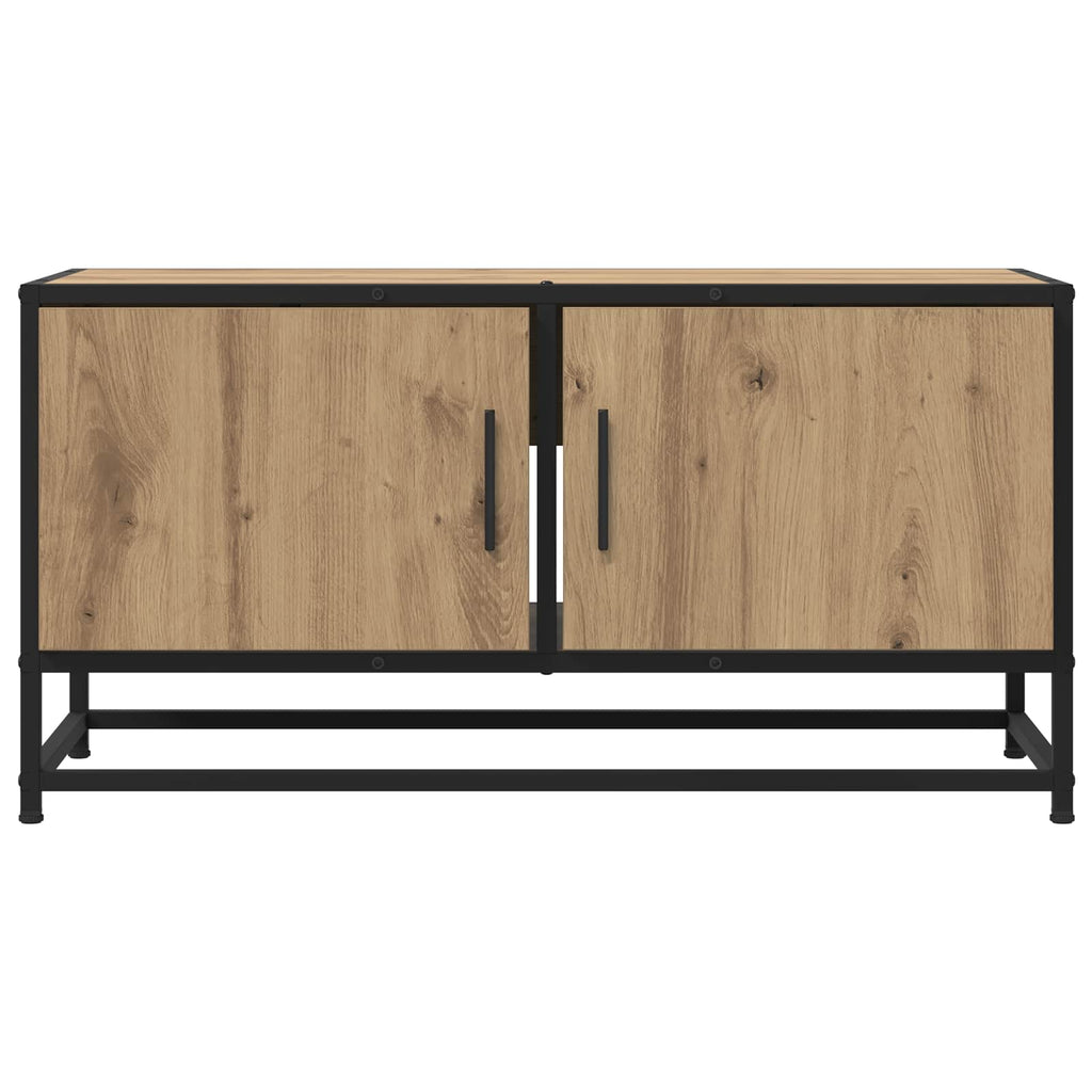 vidaXL Szafka pod telewizor 80 x 34,5 x 40 cm Dąb artisan
