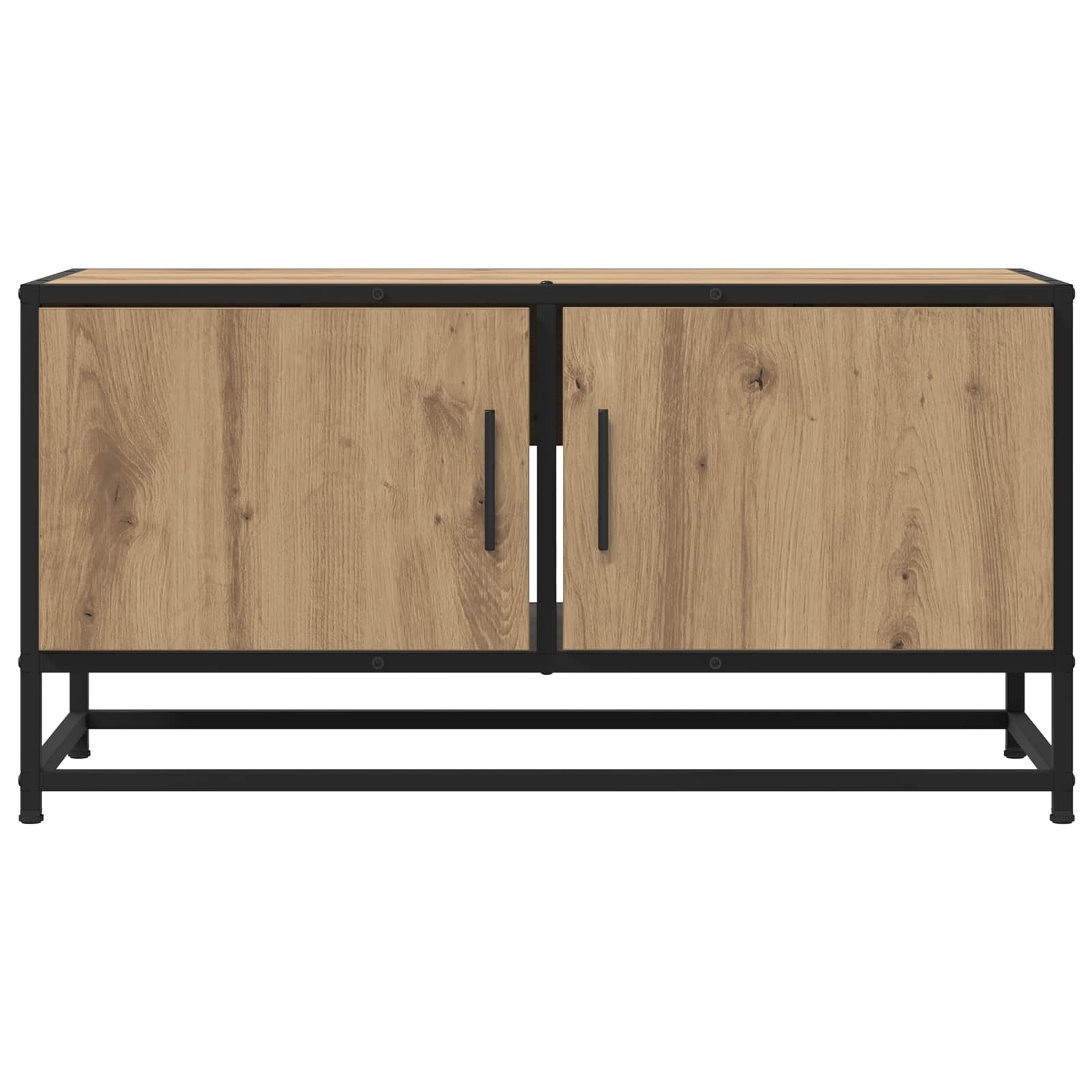 vidaXL Szafka pod telewizor 80 x 34,5 x 40 cm Dąb artisan