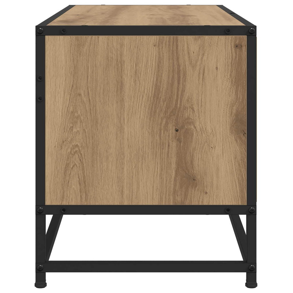 vidaXL Szafka pod telewizor 80 x 34,5 x 40 cm Dąb artisan
