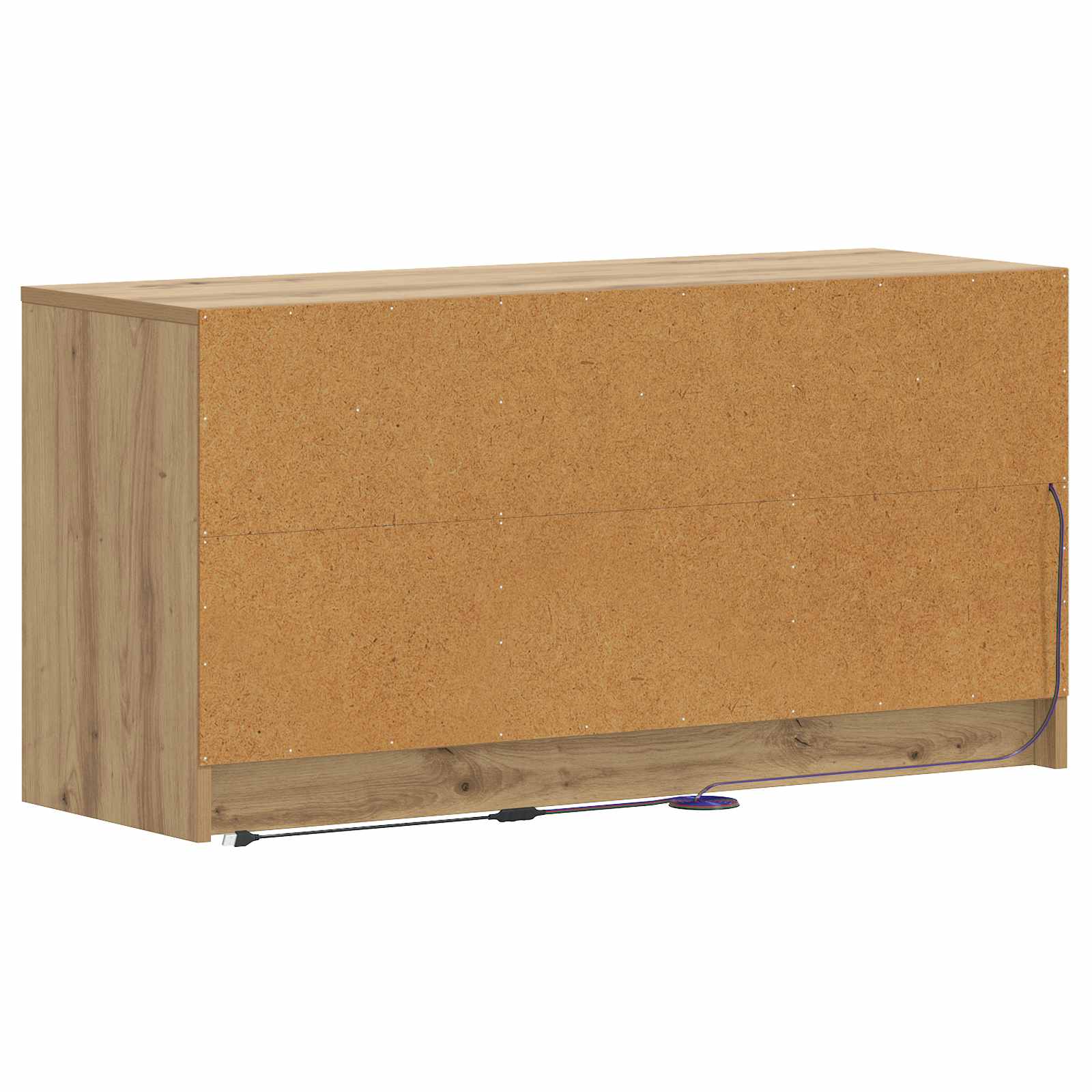 vidaXL Szafka pod telewizor 100 x 34 x 50 cm Dąb artisan