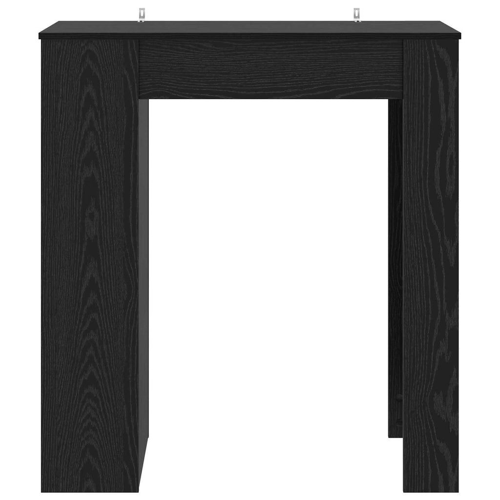vidaXL Stół barowy 95 x 47 x 103,5 cm Drewno inżynieryjne Czarny dąb