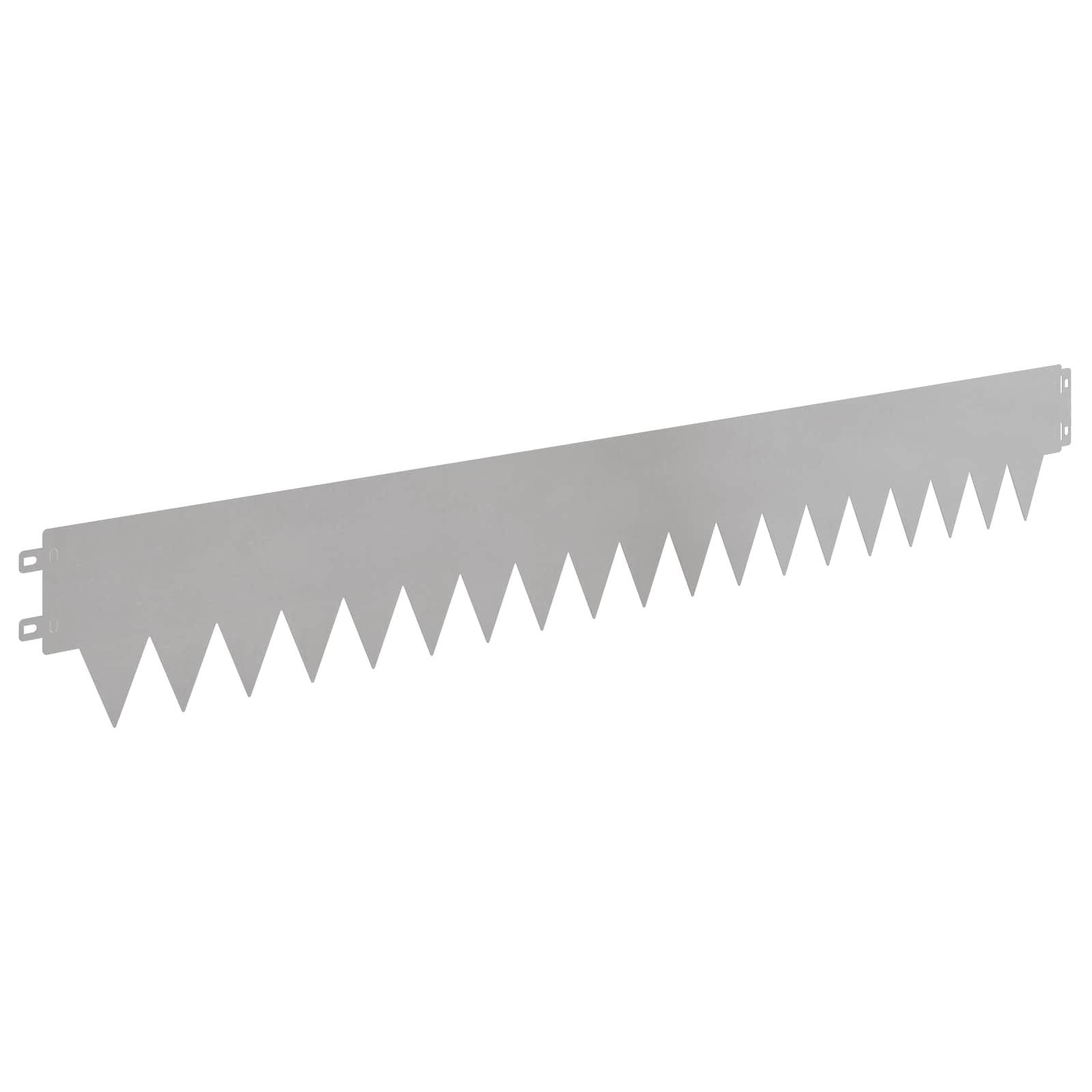 vidaXL Krawężnik do trawnika 20 pcs 103 x 15 cm metal srebrny