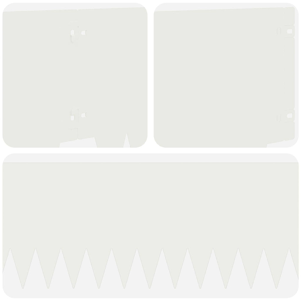 vidaXL Krawężnik do trawnika 10 pcs metal