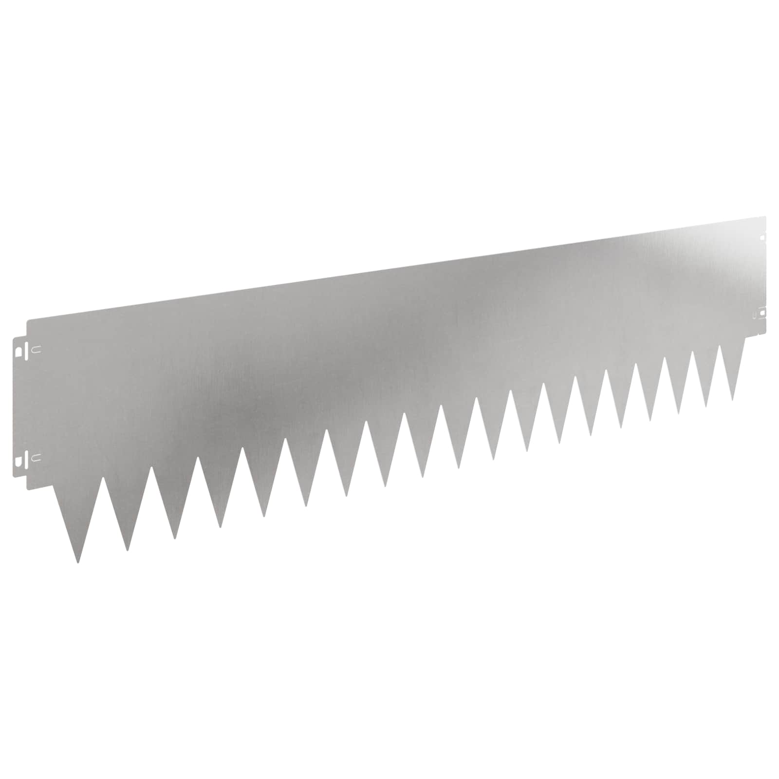 vidaXL Krawężnik do trawnika 20 pcs metal
