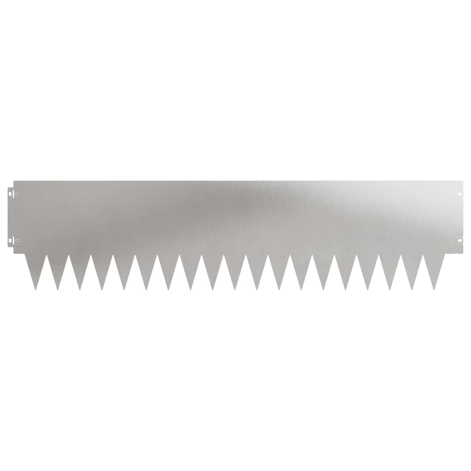 vidaXL Krawężnik do trawnika 20 pcs metal