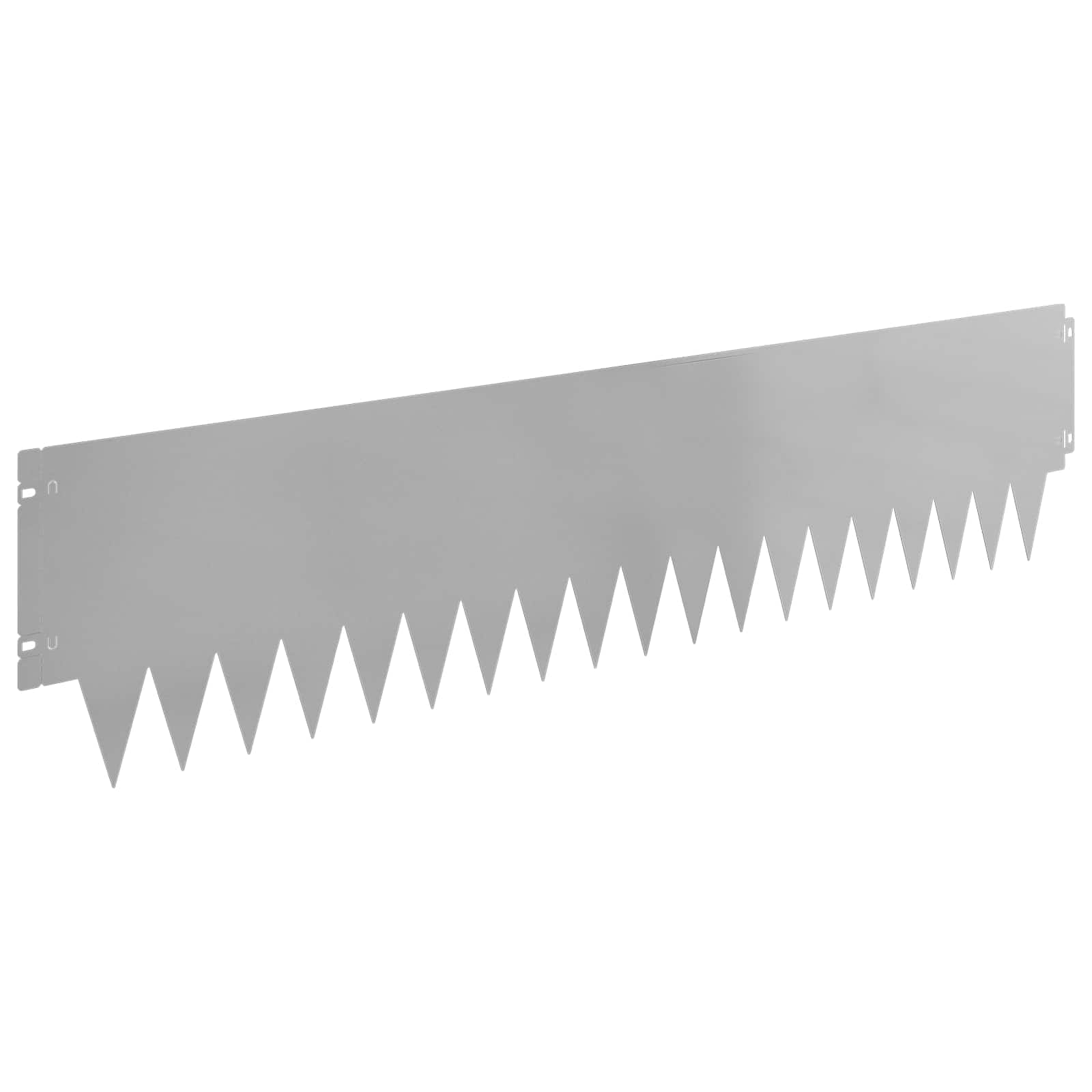 vidaXL Krawężnik do trawnika 20 pcs metal