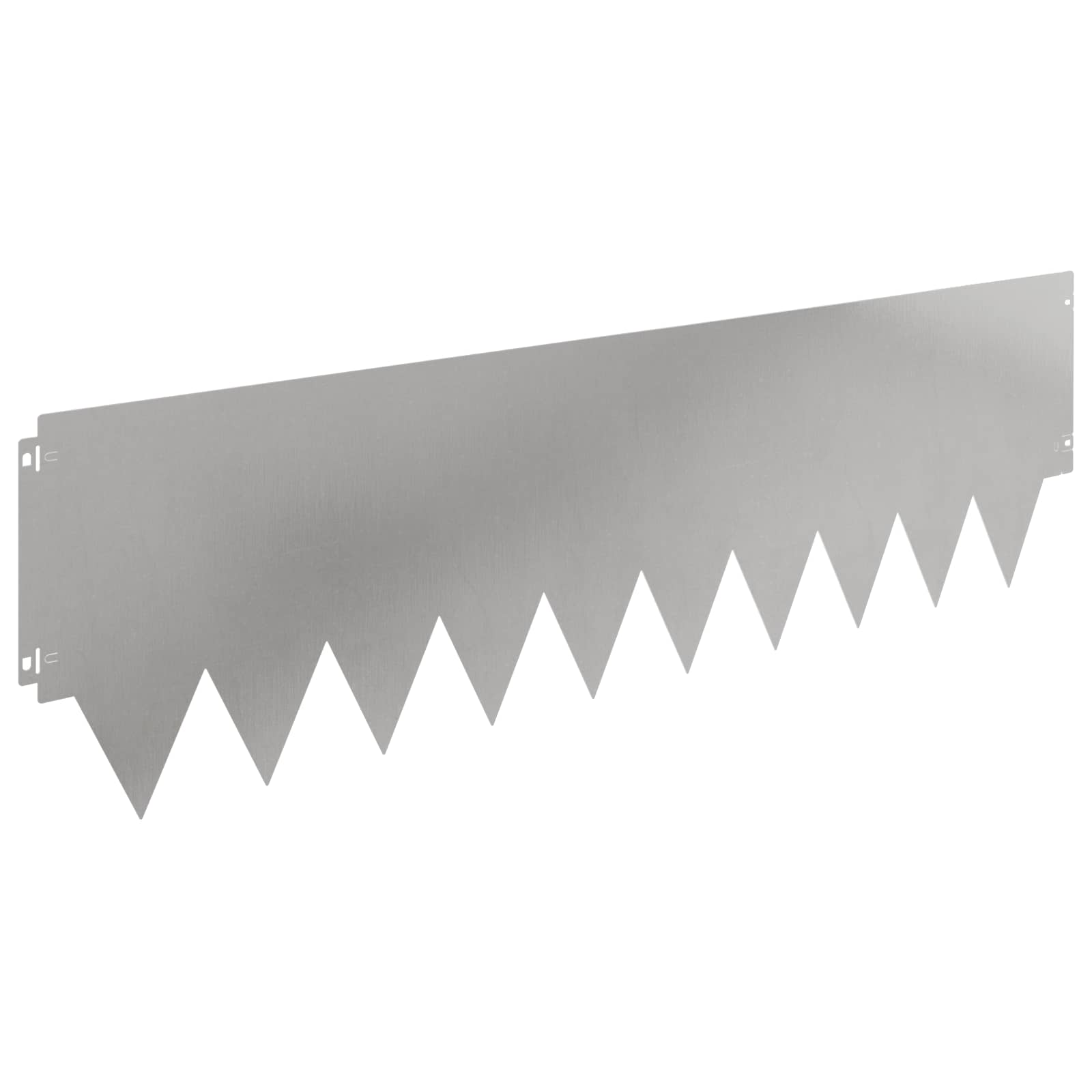 vidaXL Krawężnik do trawnika 10 pcs metal
