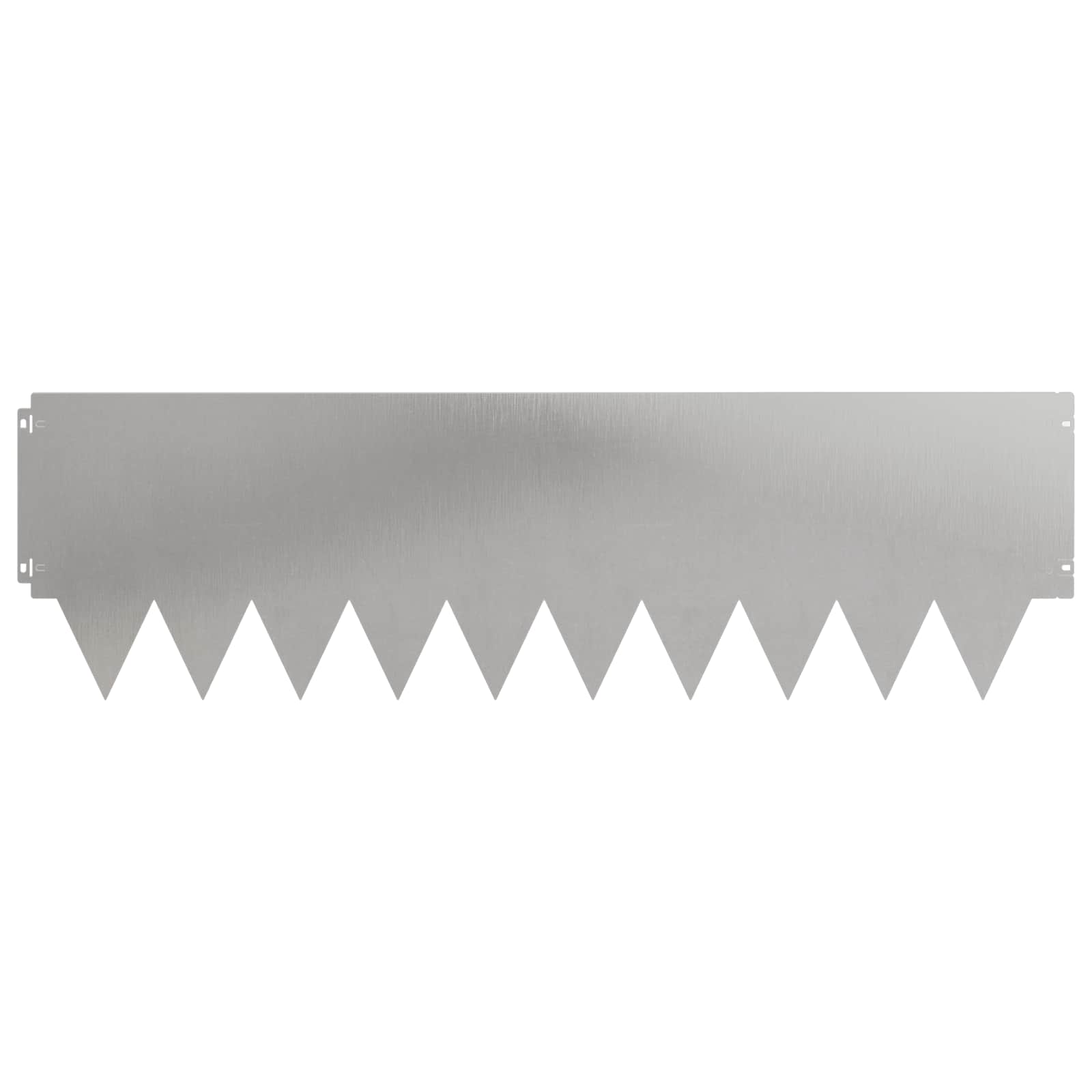 vidaXL Krawężnik do trawnika 20 pcs metal