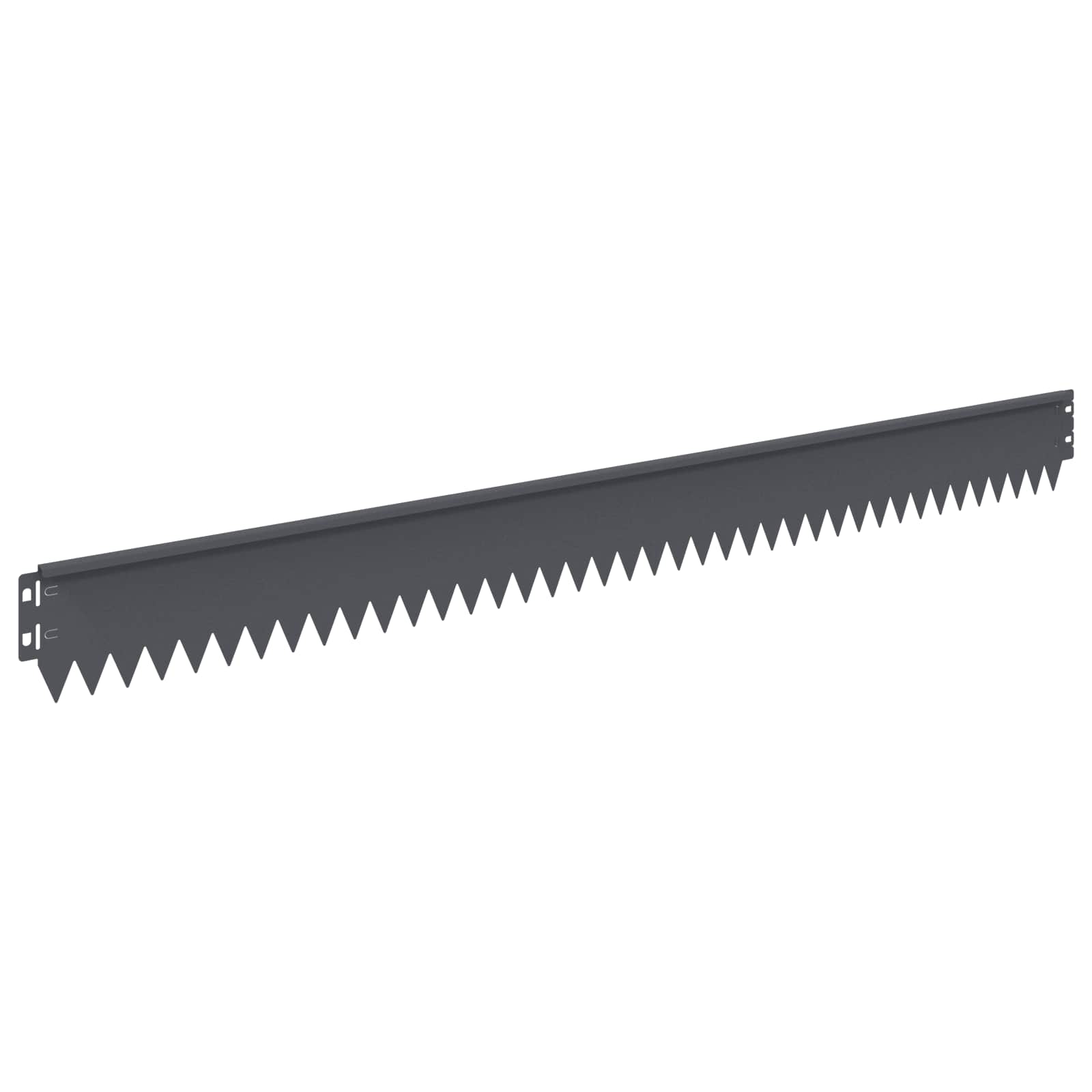 vidaXL Krawężnik do trawnika 20 pcs 103 x 10 cm Stal antracytowy