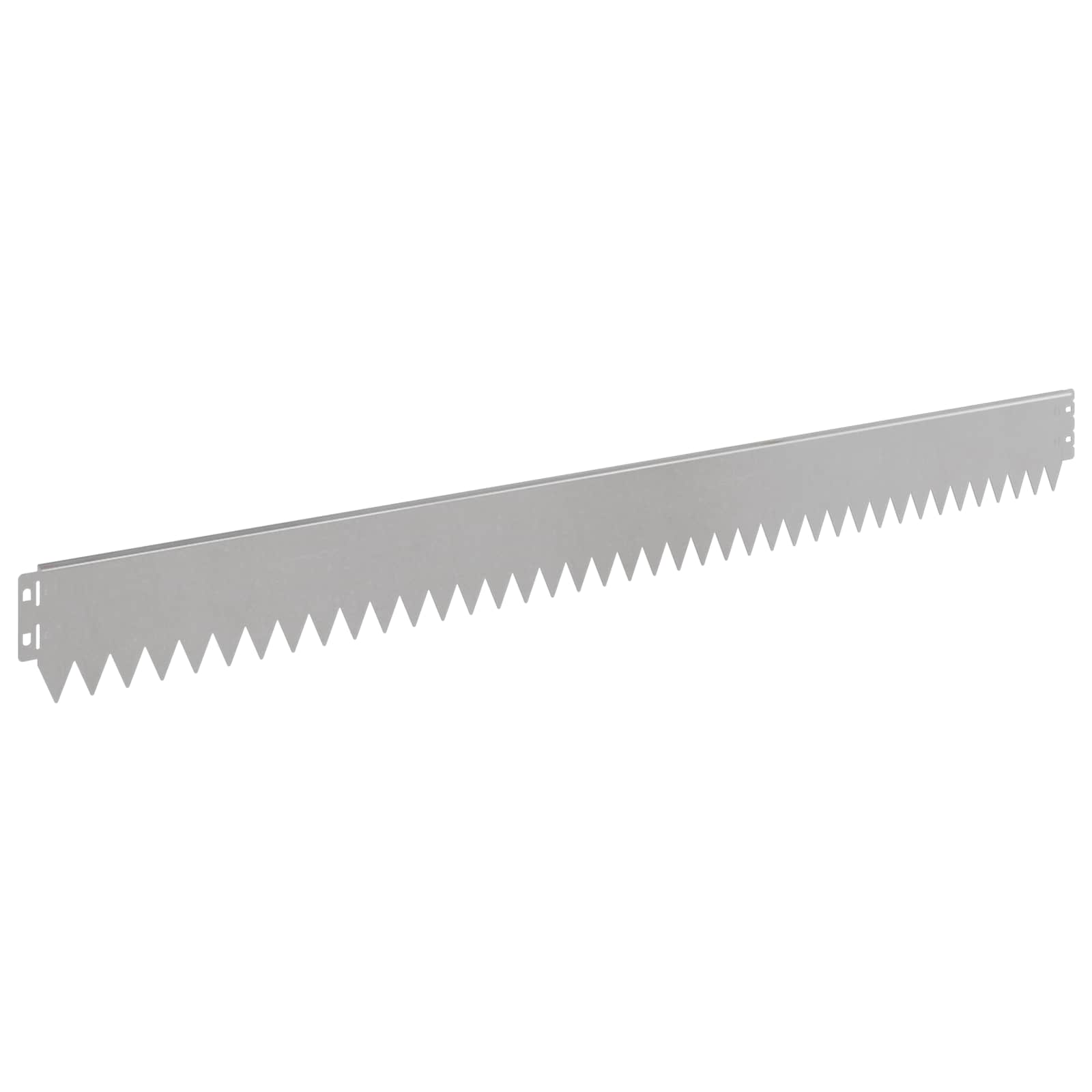 vidaXL Krawężnik do trawnika 50 pcs 103 x 10 cm Stal srebrny