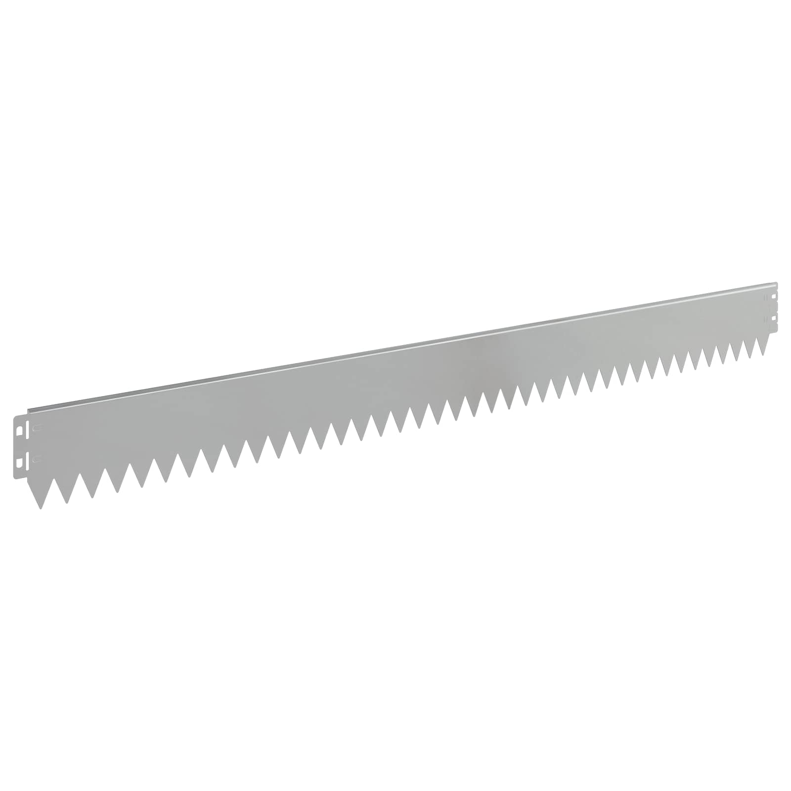 vidaXL Krawężnik do trawnika 30 pcs 103 x 10 cm Stal srebrny