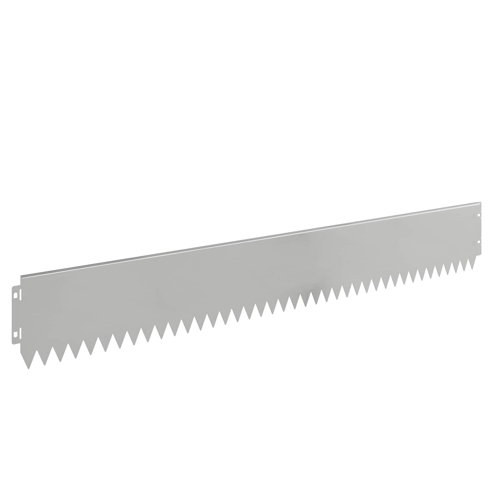 vidaXL Krawężnik do trawnika 10 pcs 103 x 15 cm Stal srebrny