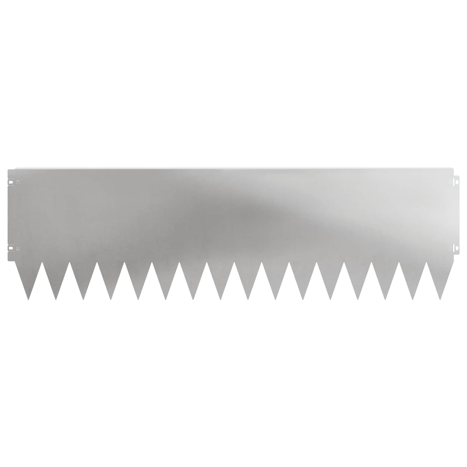 vidaXL Krawężnik do trawnika 20 pcs 103 x 30 cm Stal srebrny