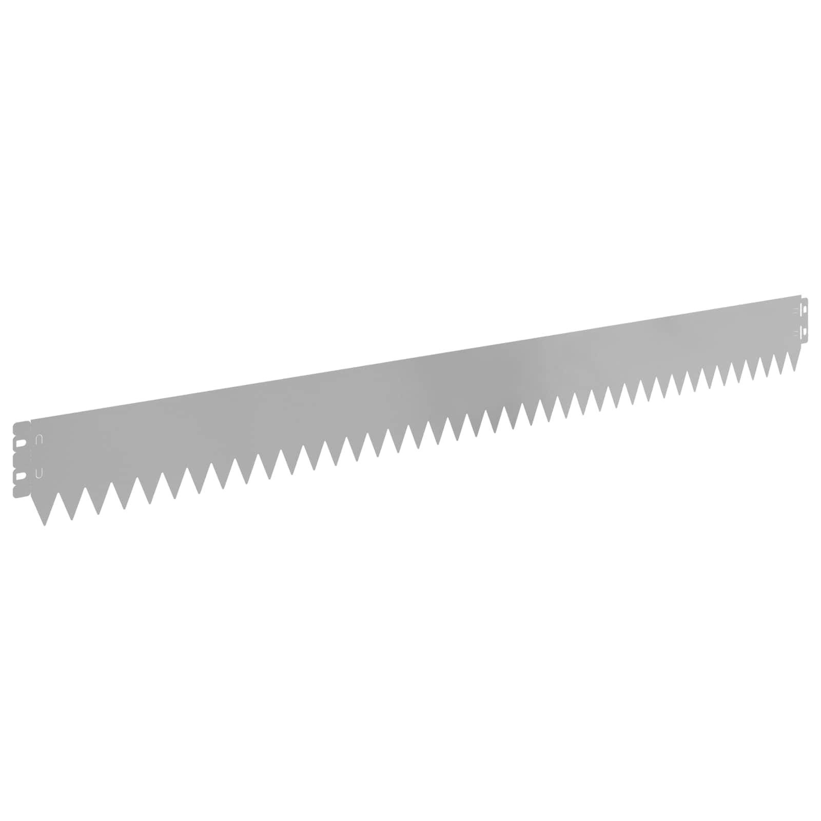 vidaXL Krawężnik do trawnika 30 pcs 103 x 10 cm Stal srebrny