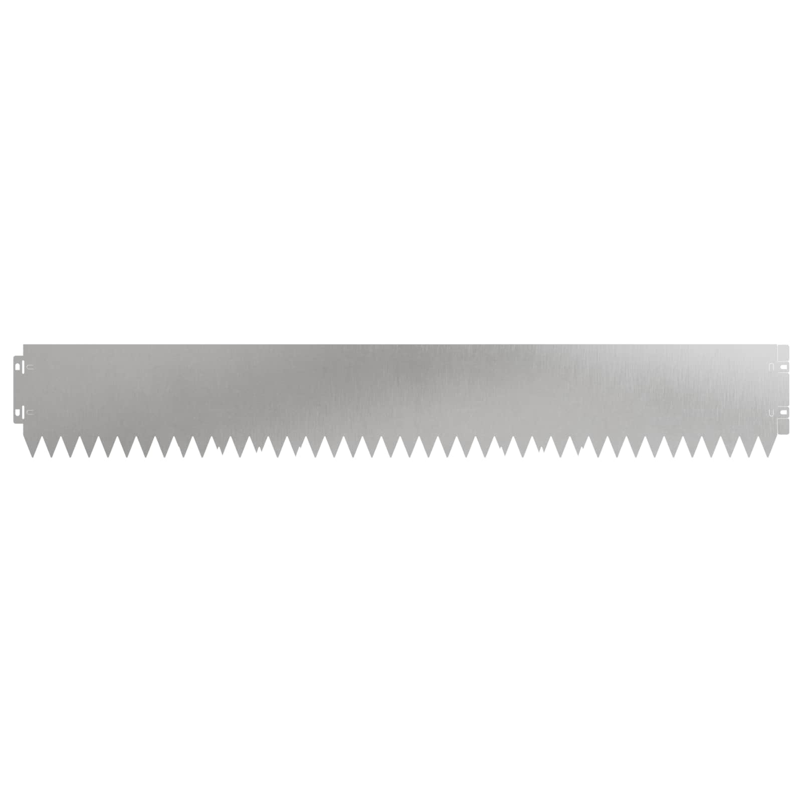 vidaXL Krawężnik do trawnika 10 pcs 103 x 15 cm Stal srebrny