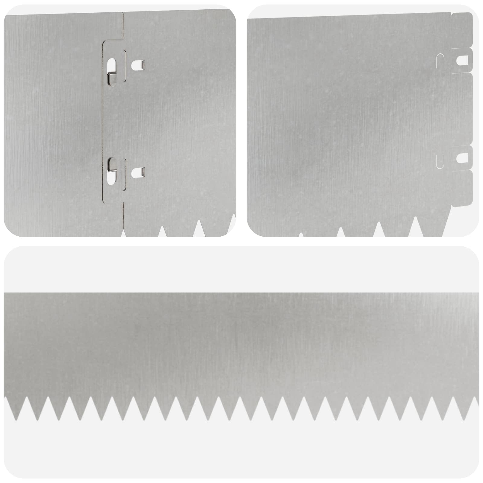 vidaXL Krawężnik do trawnika 20 pcs 103 x 15 cm Stal srebrny