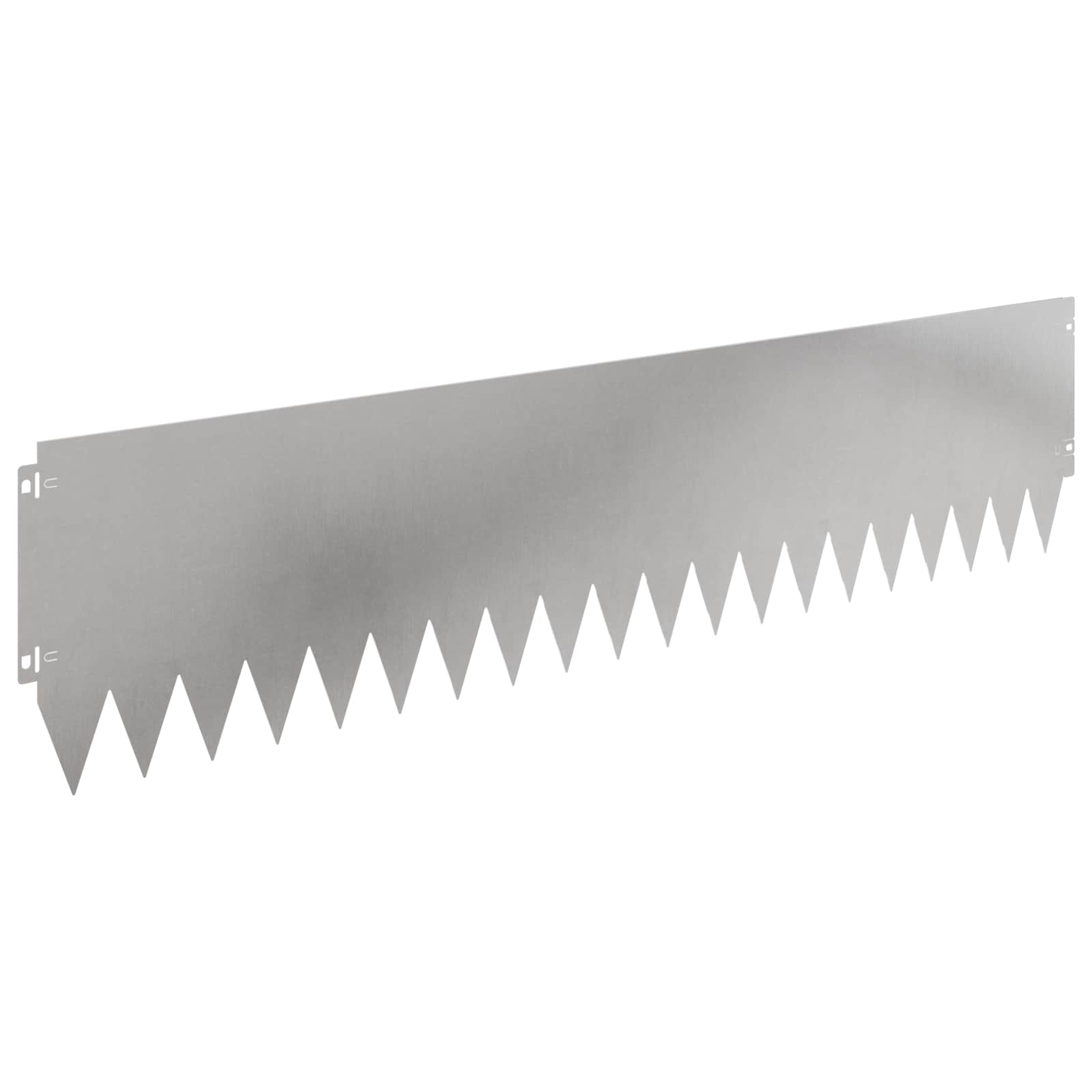 vidaXL Krawężnik do trawnika 20 pcs 103 x 25 cm Stal srebrny