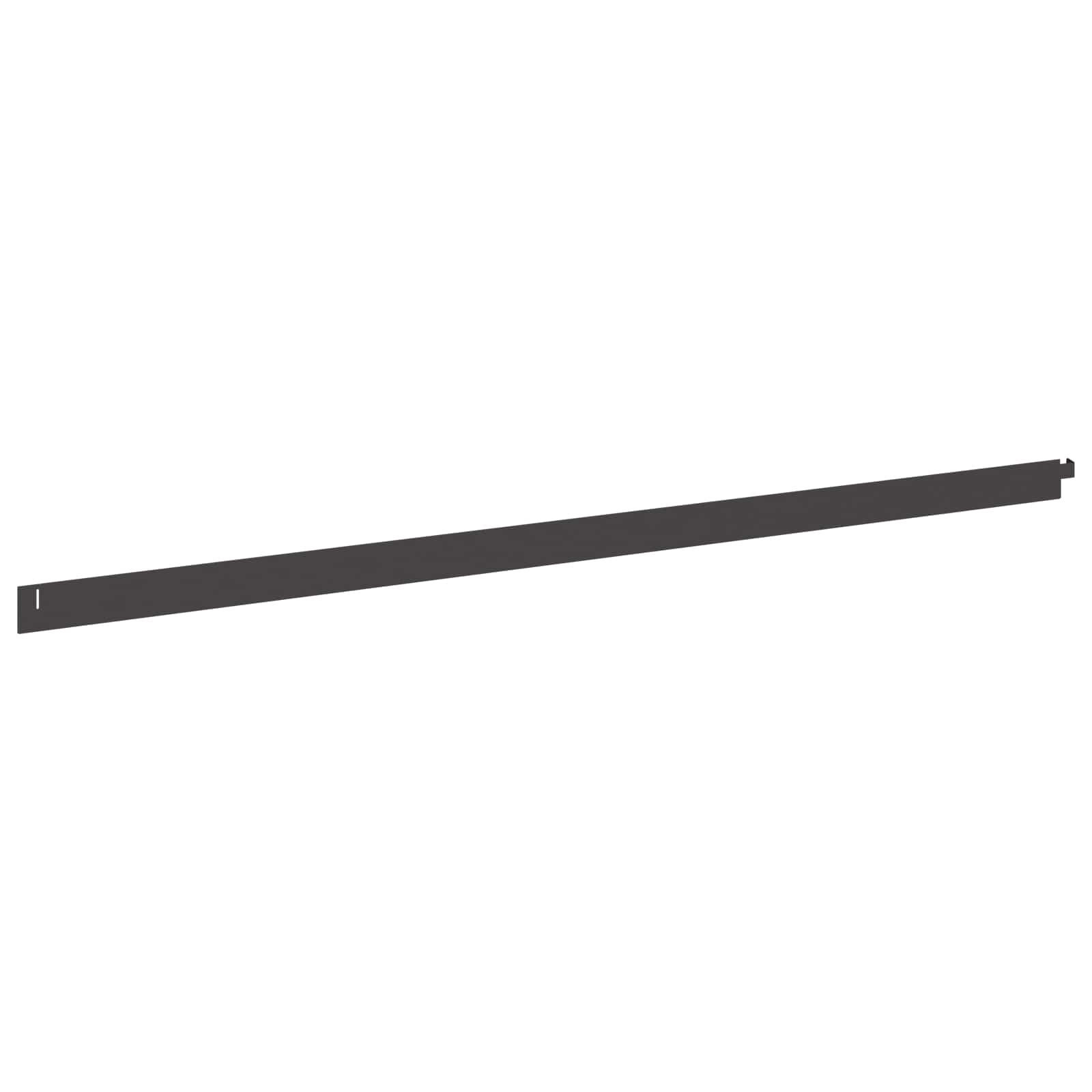 vidaXL Krawężnik do trawnika 30 pcs 102 x 4 x 4 cm Stal Czarny