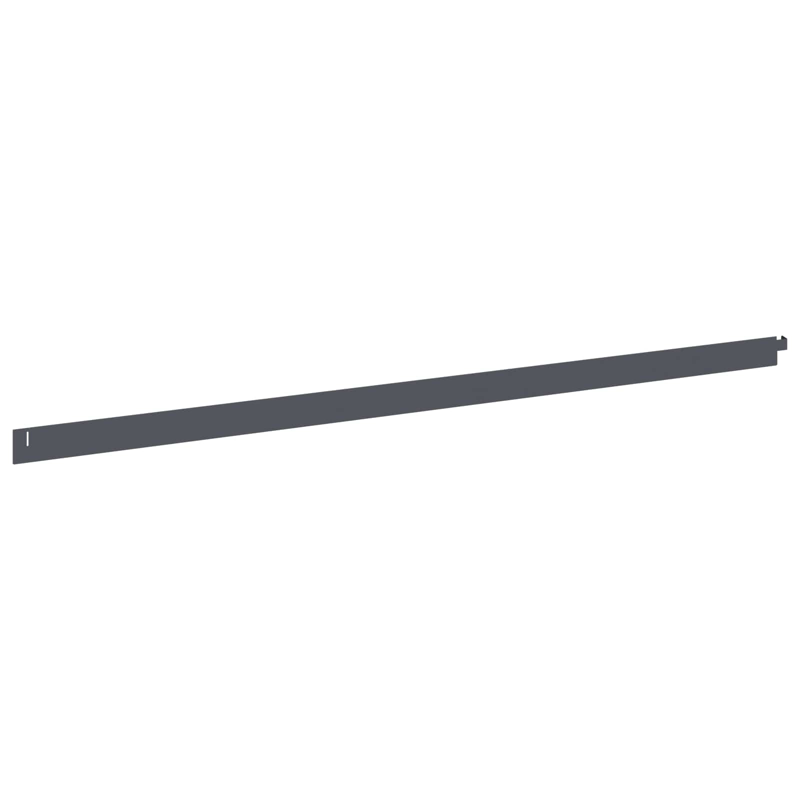 vidaXL Krawężnik do trawnika 10 pcs 102 x 4 x 4 cm Stal antracytowy