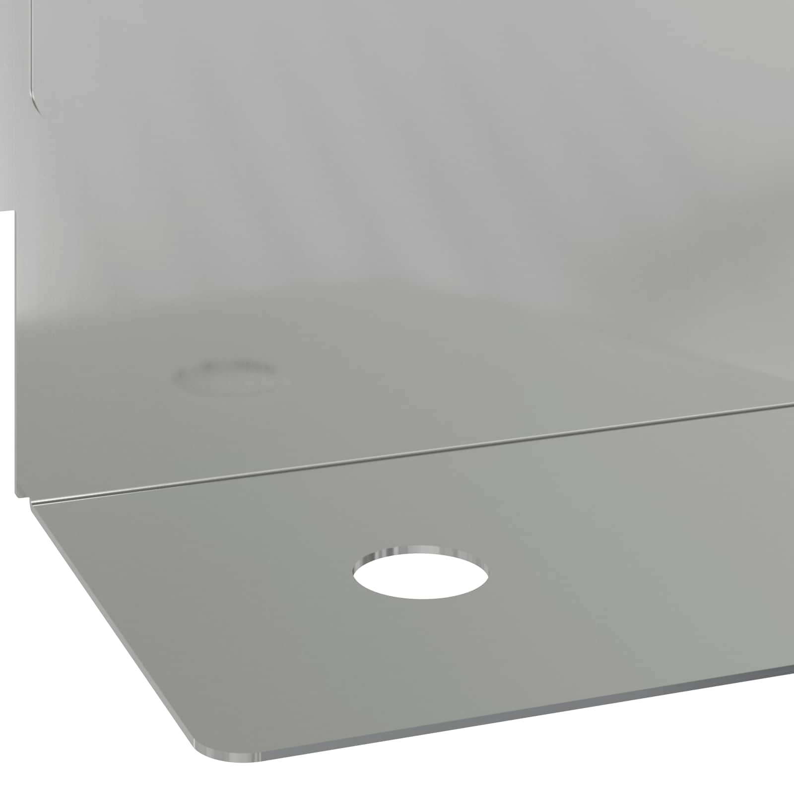 vidaXL Krawężnik do trawnika 20 pcs 102 x 4 x 4 cm Stal srebrny