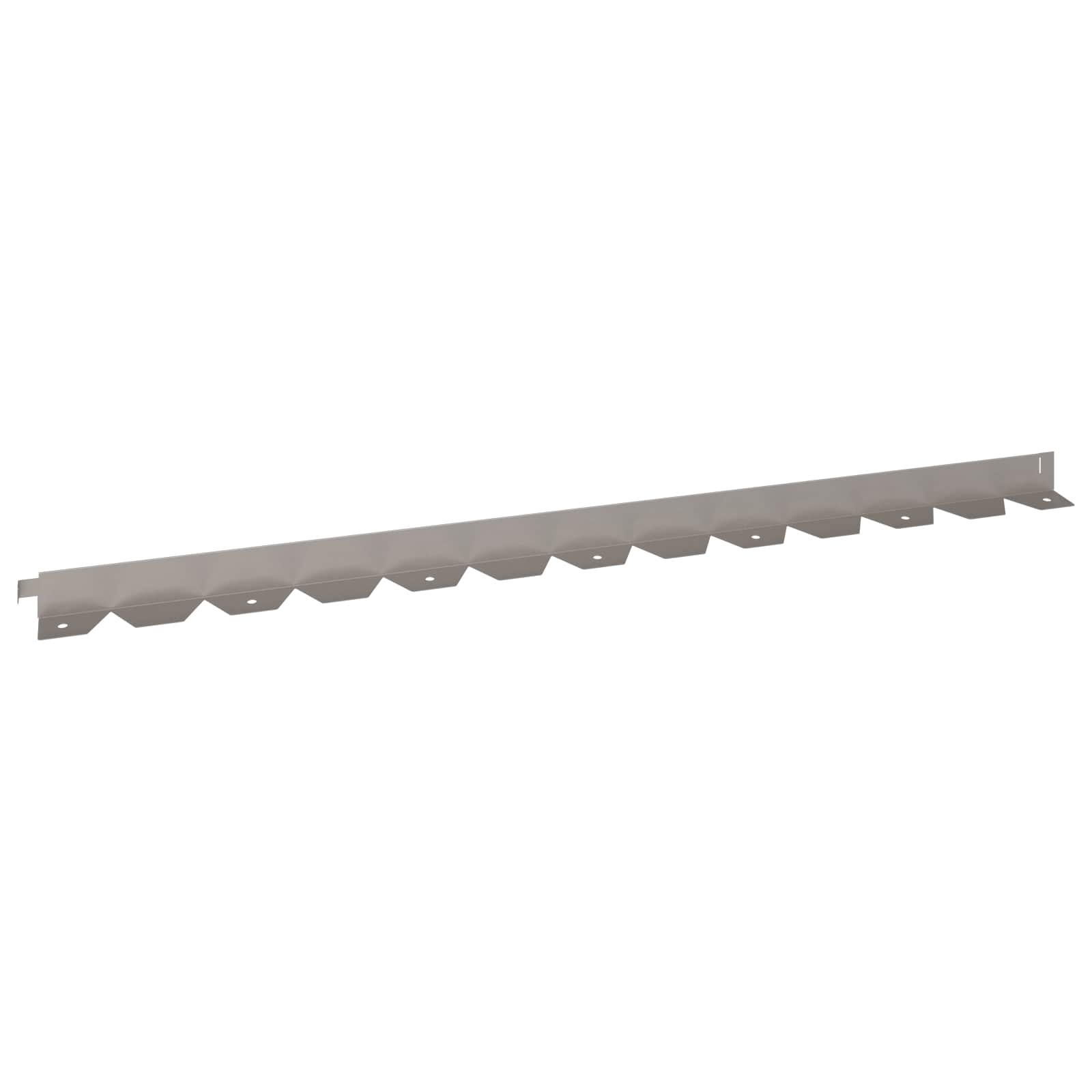 vidaXL Krawężnik do trawnika 10 pcs 102 x 4 x 4 cm Stal Rdzawy