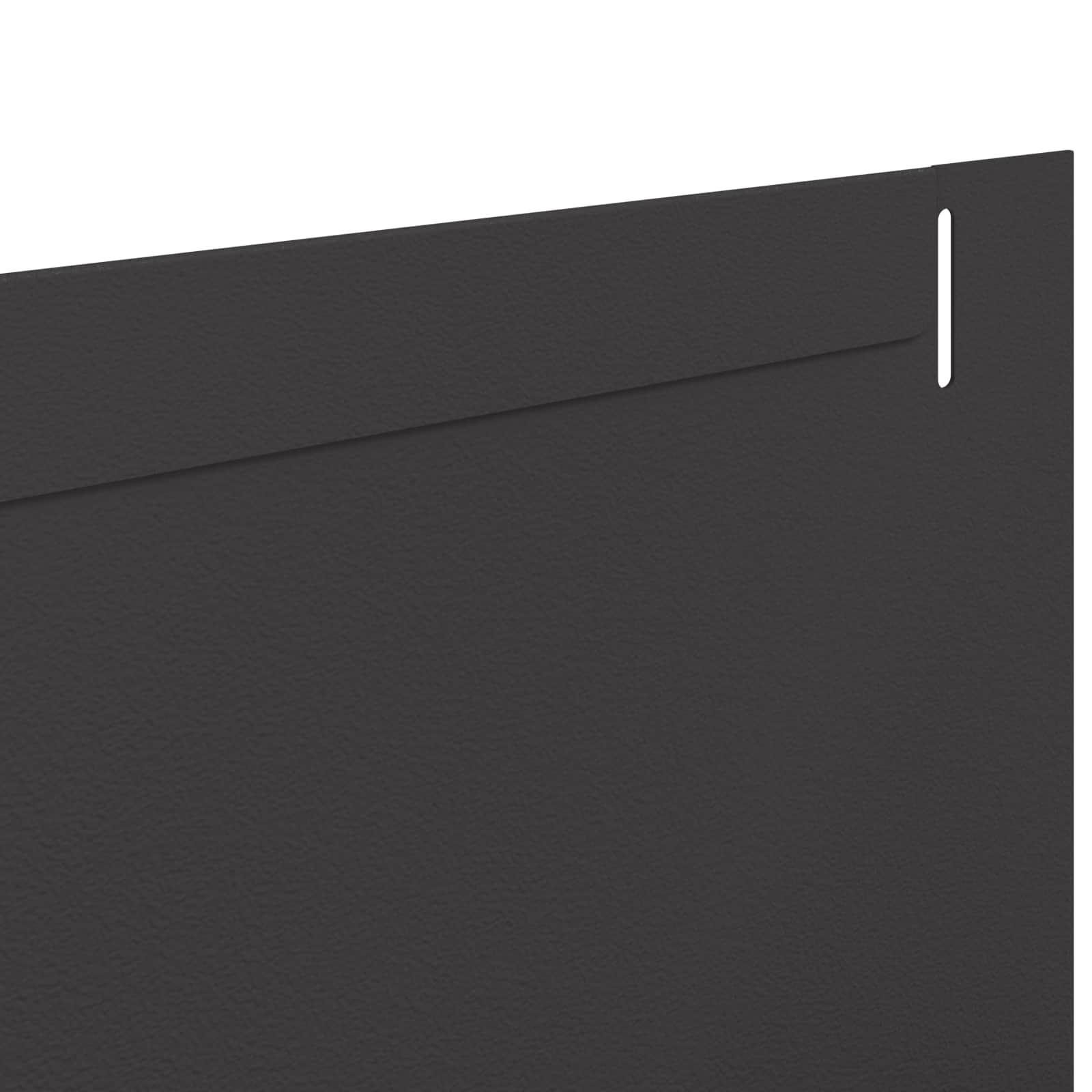 vidaXL Krawężnik do trawnika 30 szt. 102 x 10 x 4 cm Stal Czarny