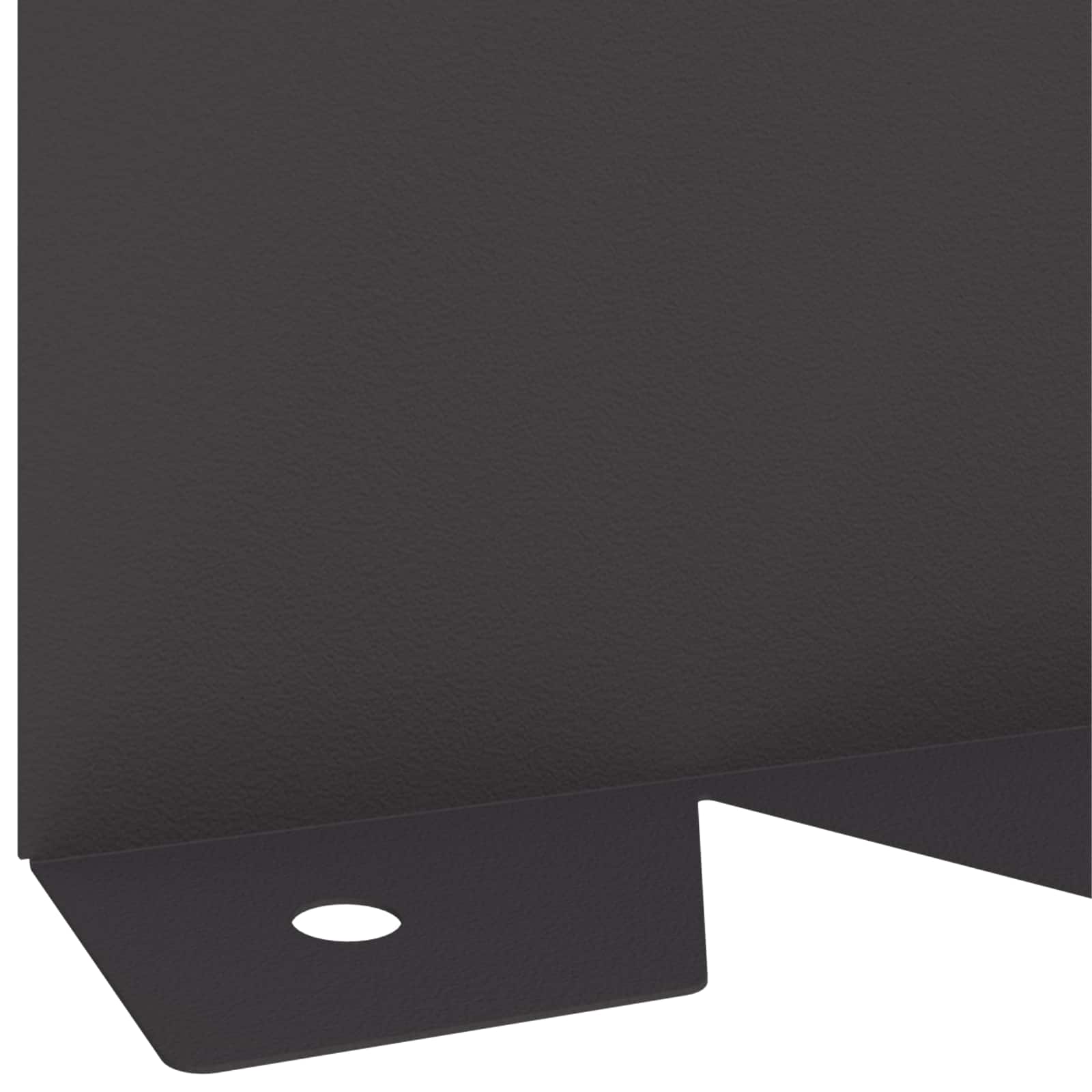 vidaXL Krawężnik do trawnika 30 szt. 102 x 10 x 4 cm Stal Czarny