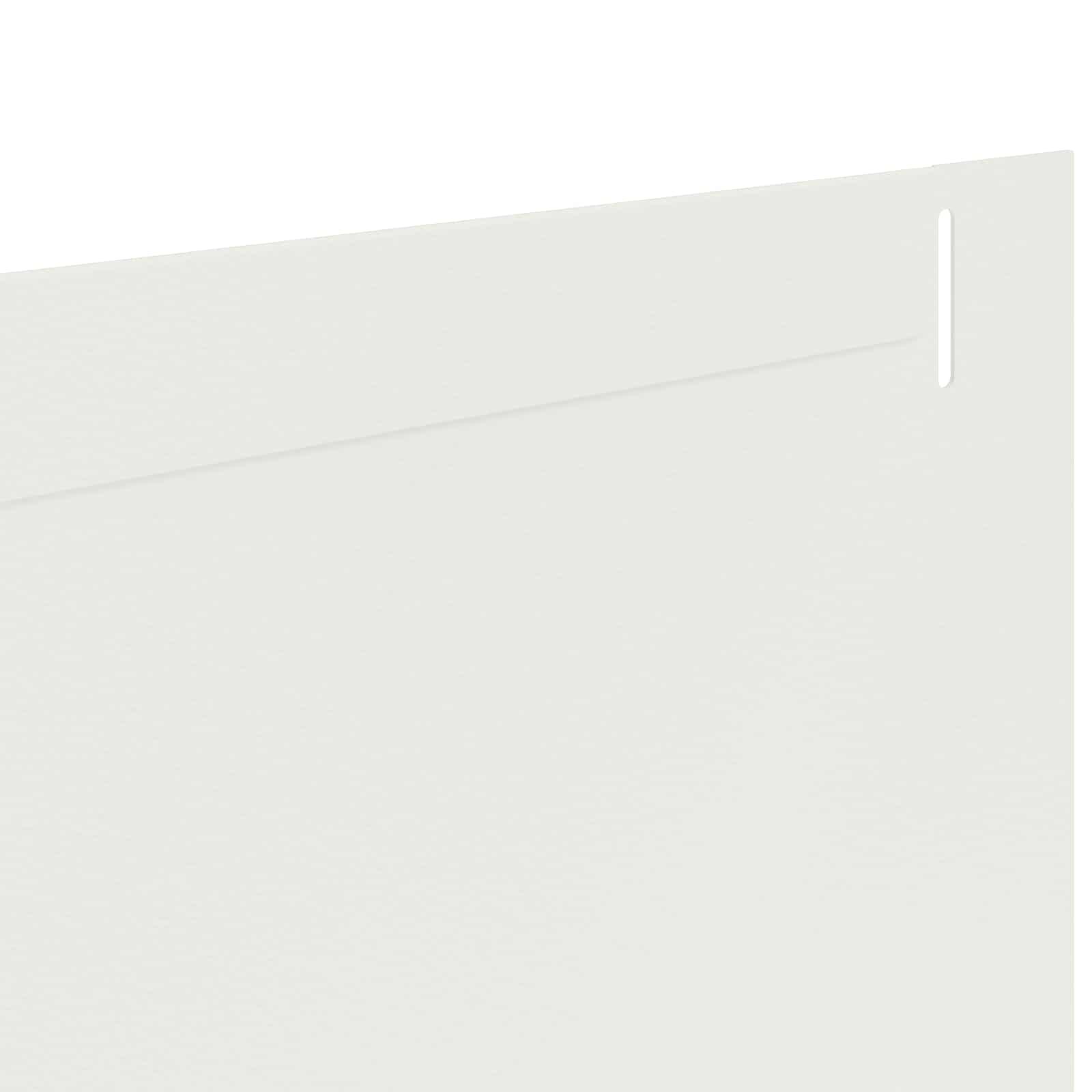 vidaXL Krawężnik do trawnika 10 pcs 102 x 10 x 4 cm Stal Biały
