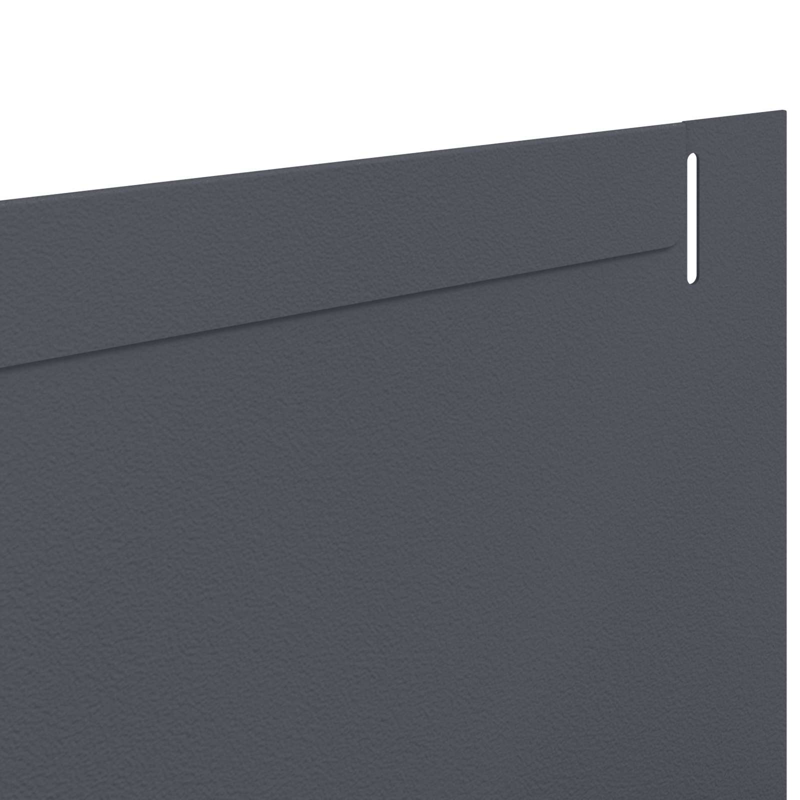 vidaXL Krawężnik do trawnika 10 szt. 102 x 10 x 4 cm Stal antracytowy
