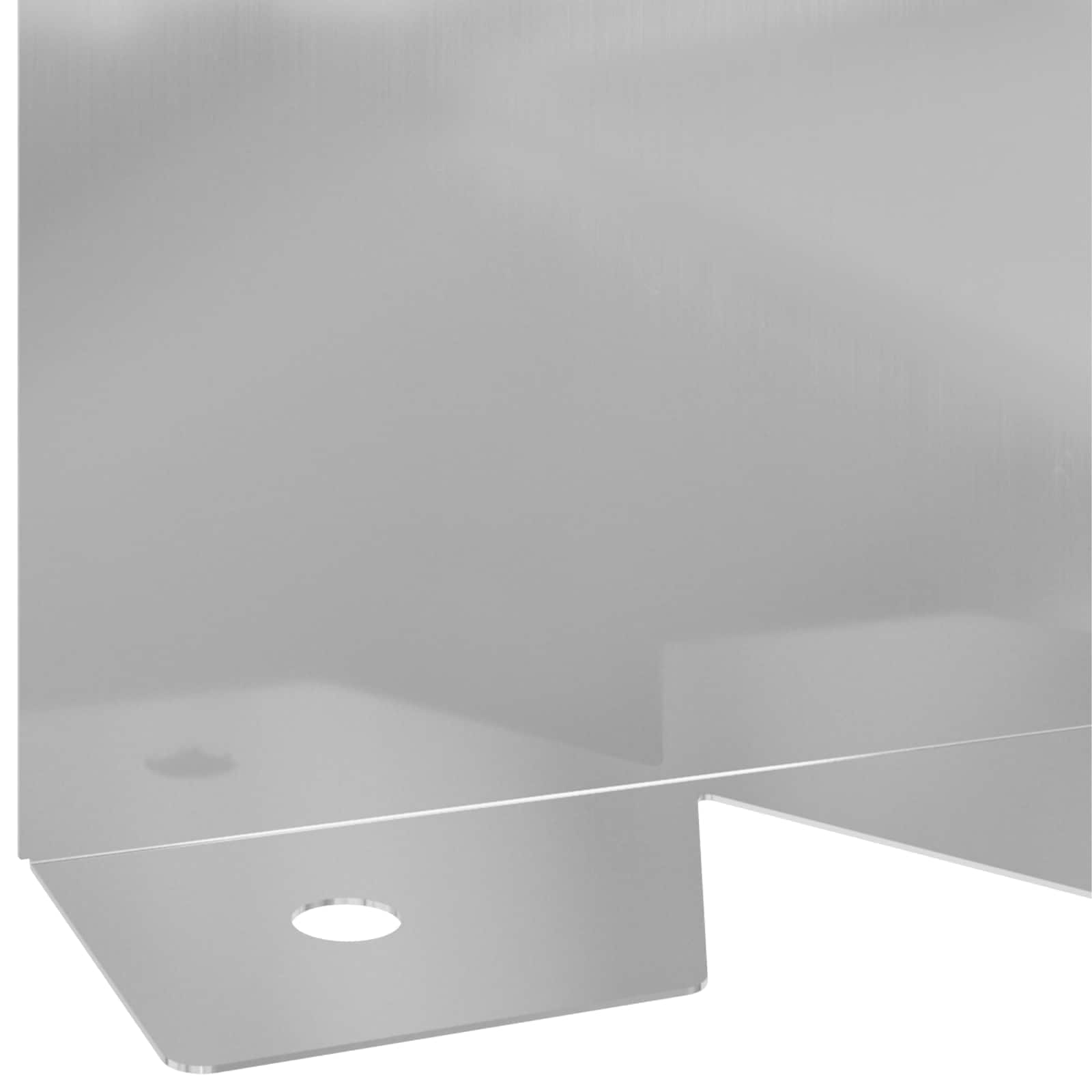 vidaXL Krawężnik do trawnika 30 pcs 102 x 10 x 4 cm Stal srebrny